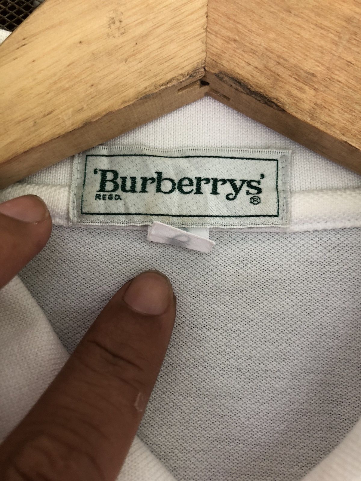 Burberry vintage Burberrys Longsleeve Polos Size US L / EU 52-54 / 3 - 5 Thumbnail