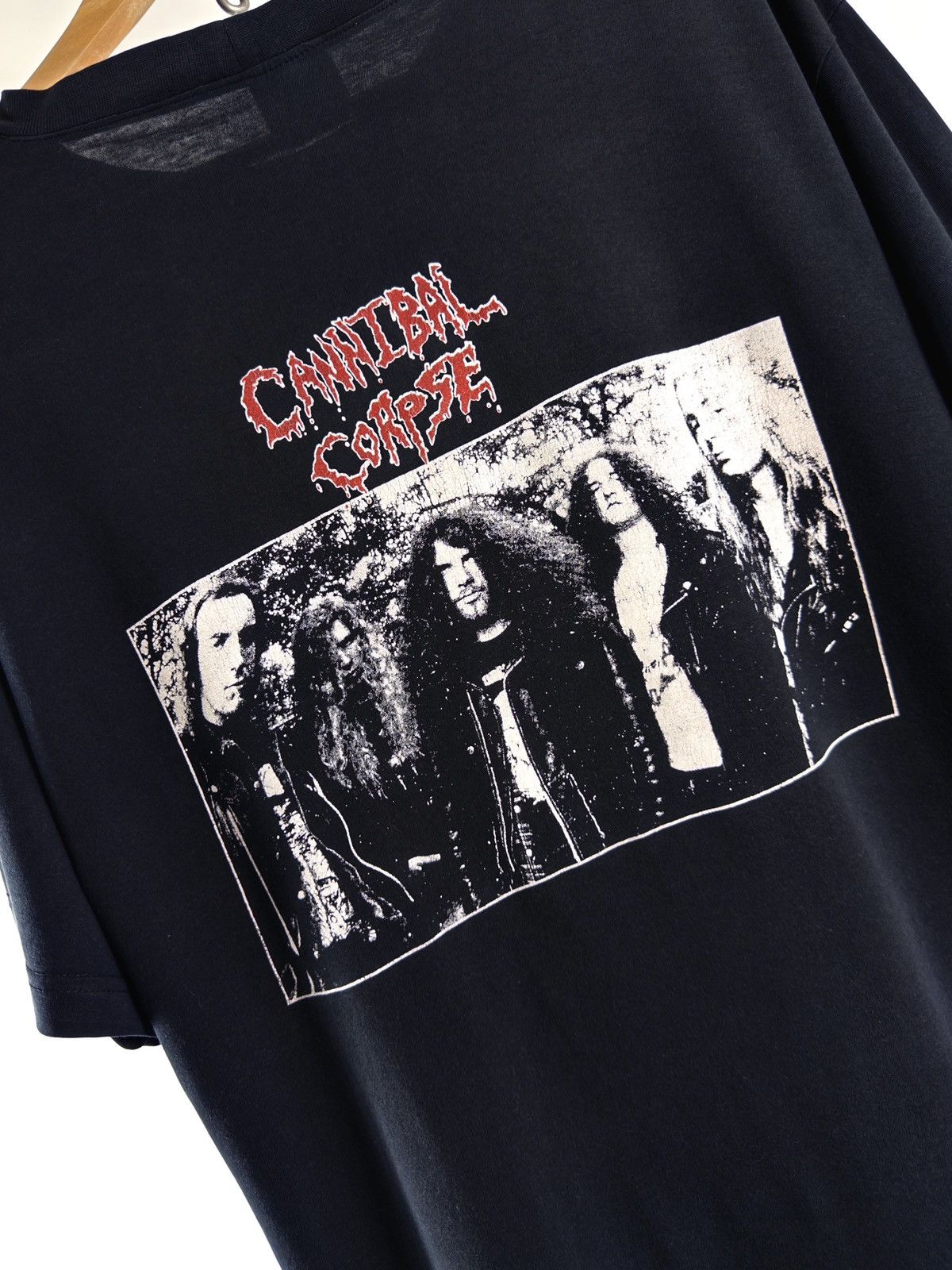 Band Tees Vintage 90s Cannibal Corpse Eaten Back To Life T-Shirt Tee Size US XL / EU 56 / 4 - 10 Thumbnail
