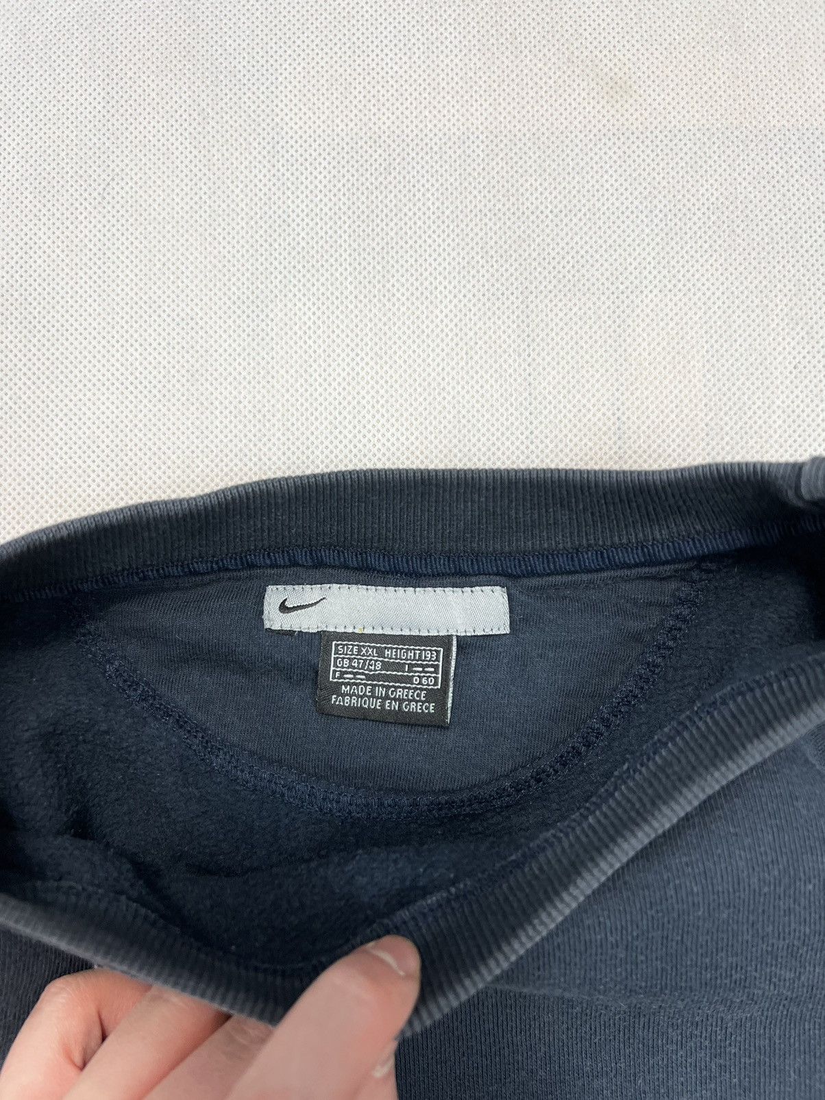 Nike × Vintage Sweatshirt Nike vintage 90’s swoosh boxy fit 74x74 cm Size US XXL / EU 58 / 5 - 3 Thumbnail