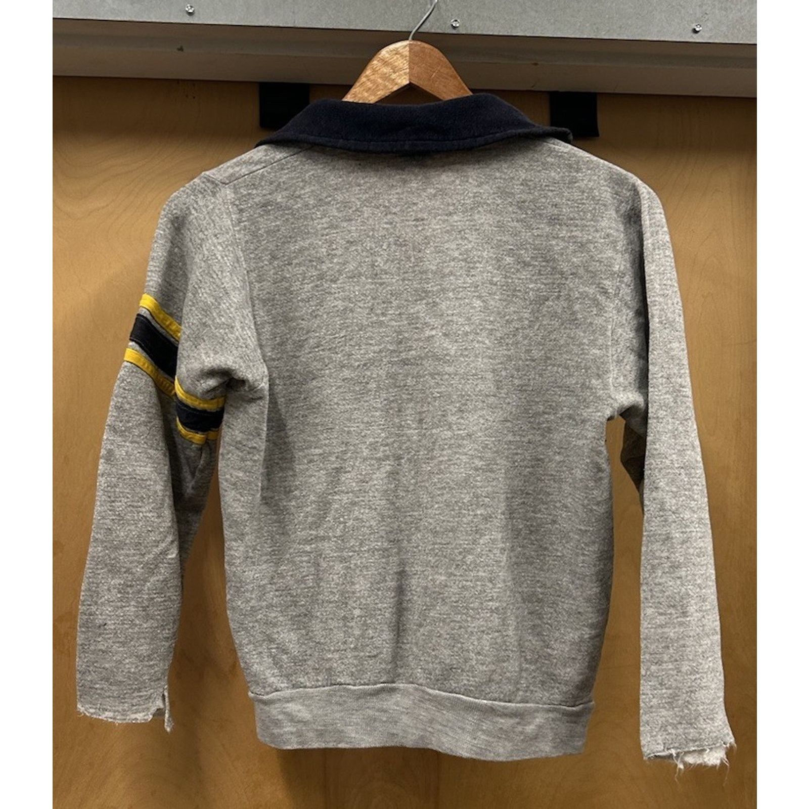 70s Champion Blue Bar Sweatshirt Size Small Raglan Striped