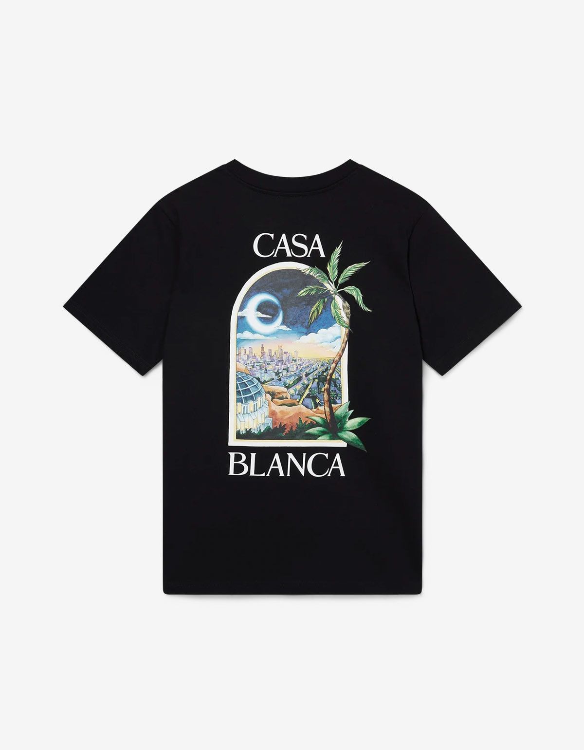 Casablanca Casablanca Black LA Nights Print T-Shirt | Grailed