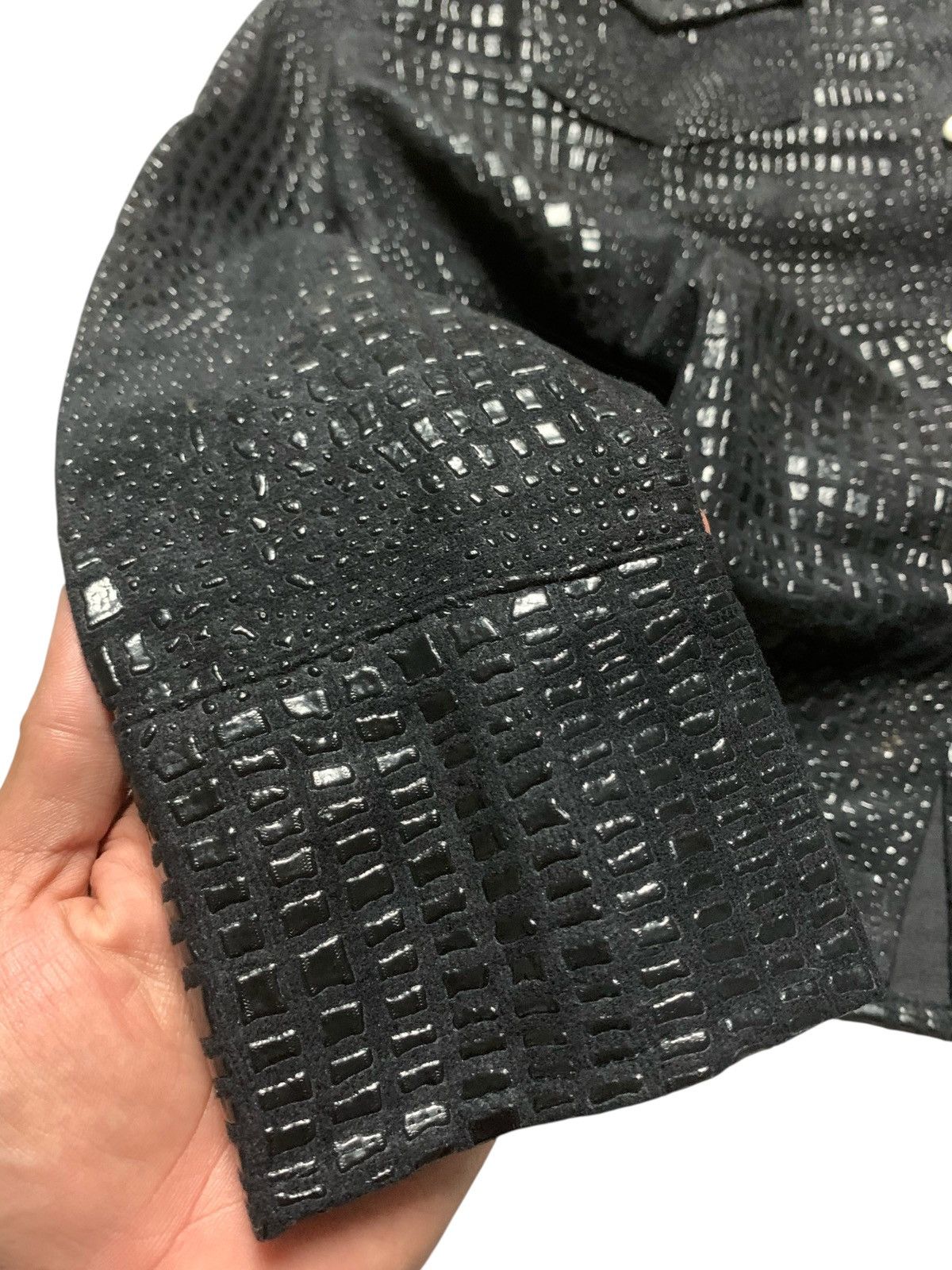 Japanese Brand 🥀Raie Padou 🥀crocodile 3D Reptile pattern Size US S / EU 44-46 / 1 - 7 Thumbnail