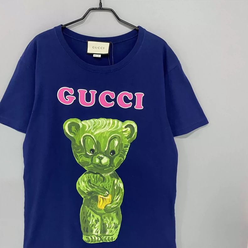 Gucci Gucci Bear logo short sleeves 2502-Nextarrow Size US S / EU 44-46 / 1 - 2 Thumbnail