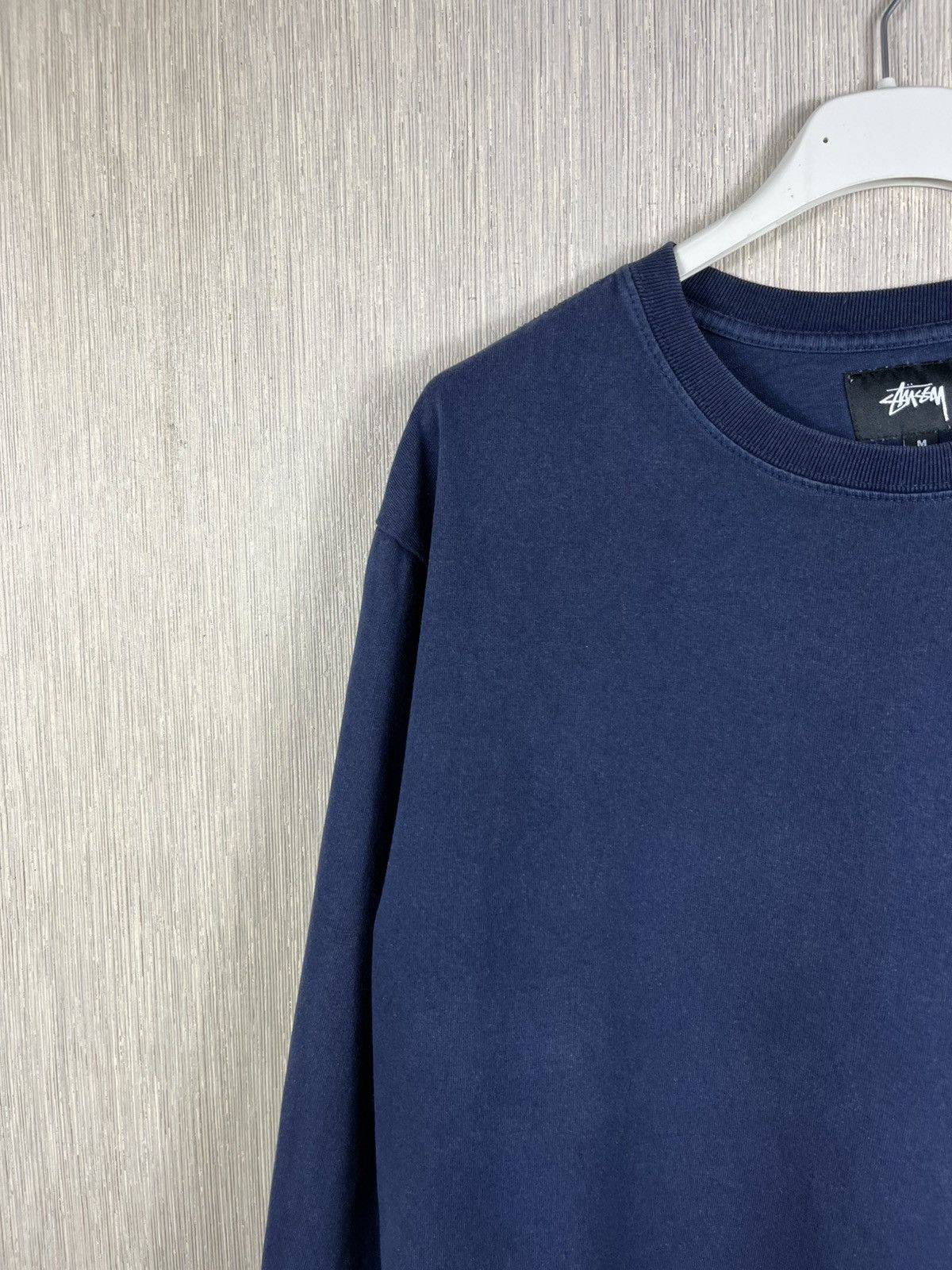 Stussy × Vintage Stussy vintage y2k pigment dyed long sleeve chest logo tee Size US M / EU 48-50 / 2 - 5 Thumbnail