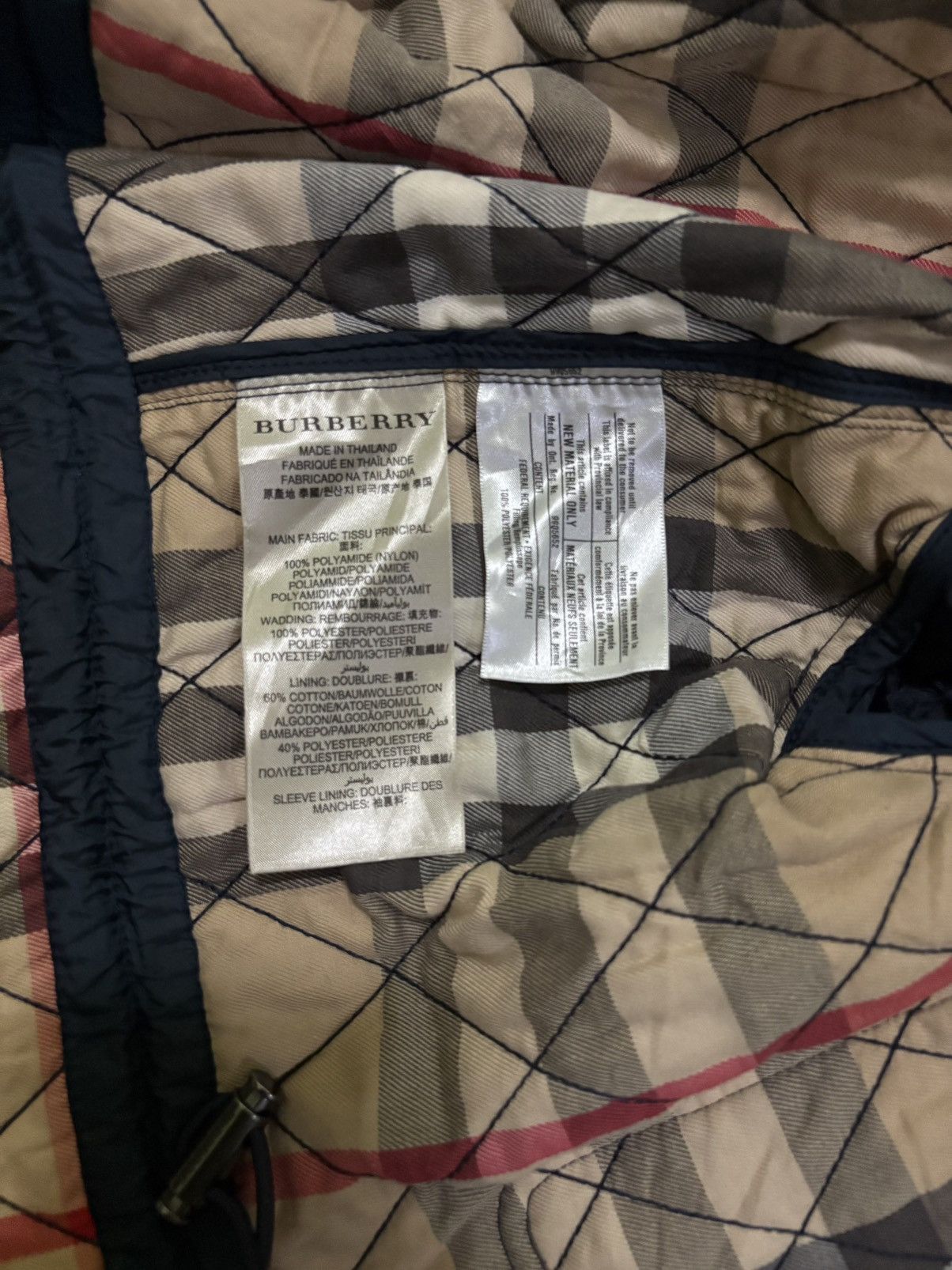 Burberry Burberry Brit Quilted Sun Faded Jacket Size US L / EU 52-54 / 3 - 18 Thumbnail
