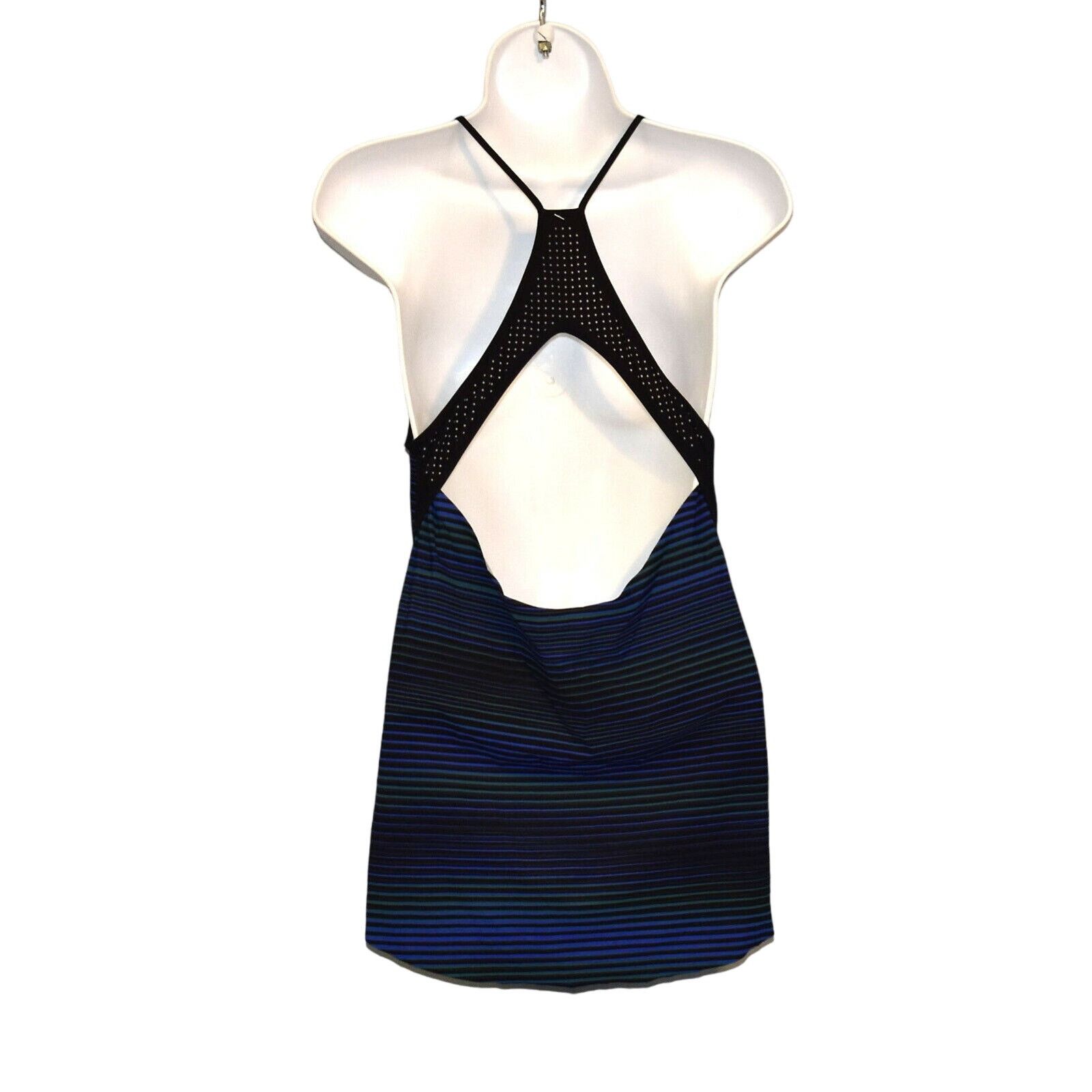 Lululemon LULULEMON ATHLETICA Striped To Tide Racerback Tank Top Sz 6 Size M / US 6-8 / IT 42-44 - 5 Thumbnail