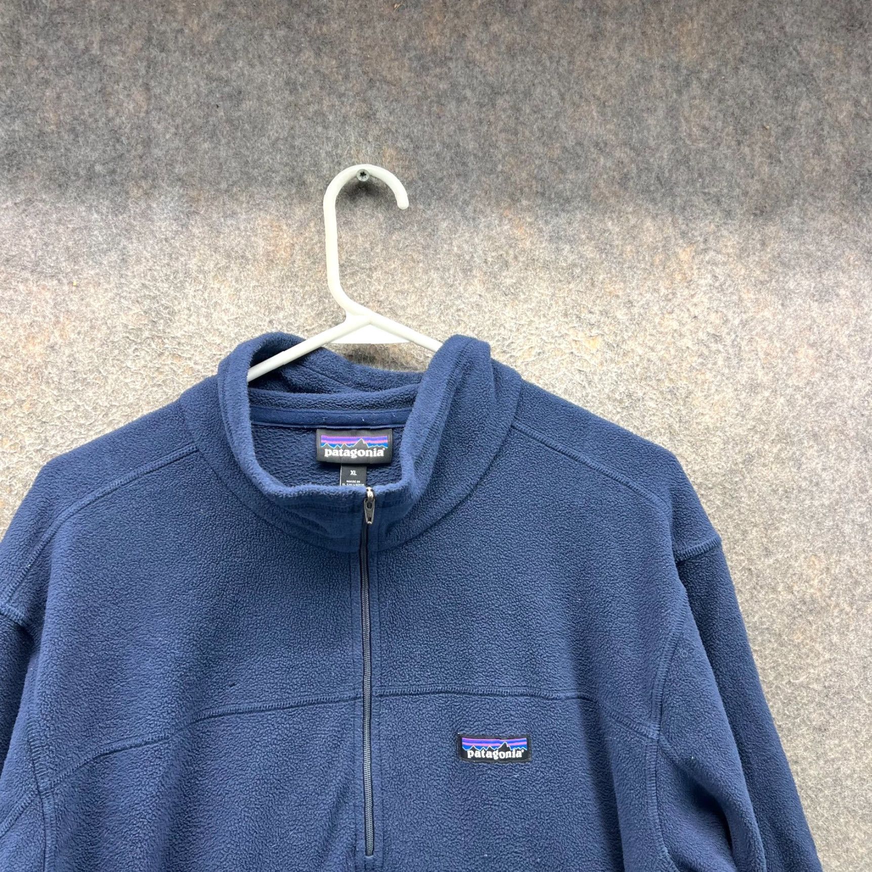 Patagonia Patagonia Pullover Sweater XL Blue Fleece Mock Neck Size US XL / EU 56 / 4 - 7 Thumbnail
