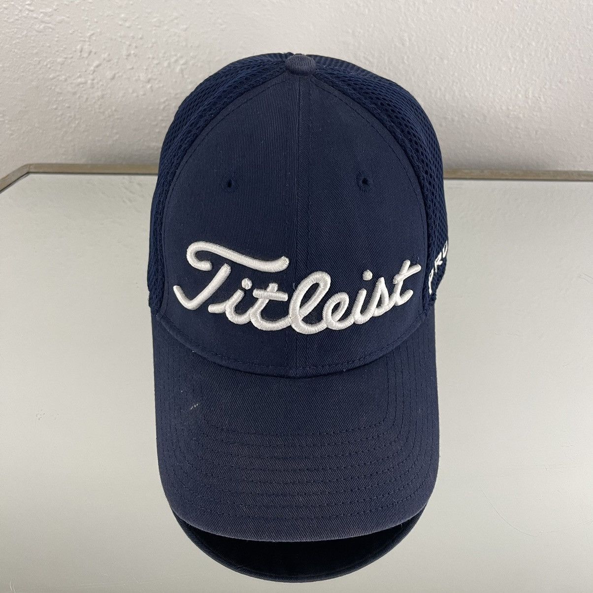 Titleist TITLEIST Navy Blue White Unisex Tour Elite Baseball Cap Hat Size ONE SIZE - 4 Thumbnail