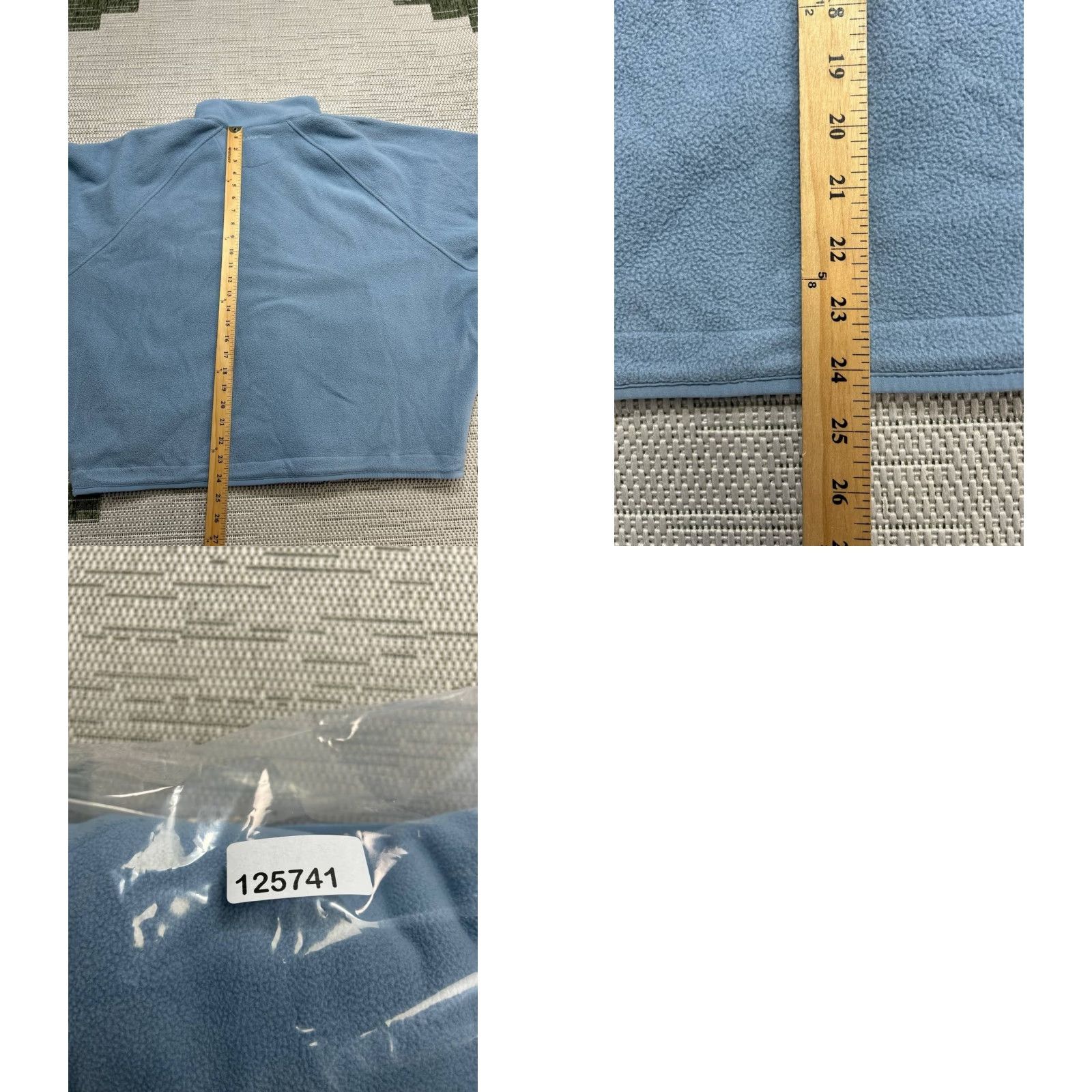 Outdoor Voices Outdoor Voices RecFleece Snap Jacket Womens 2XL Blue Size XXL / US 16-18 / IT 52-54 - 8 Thumbnail