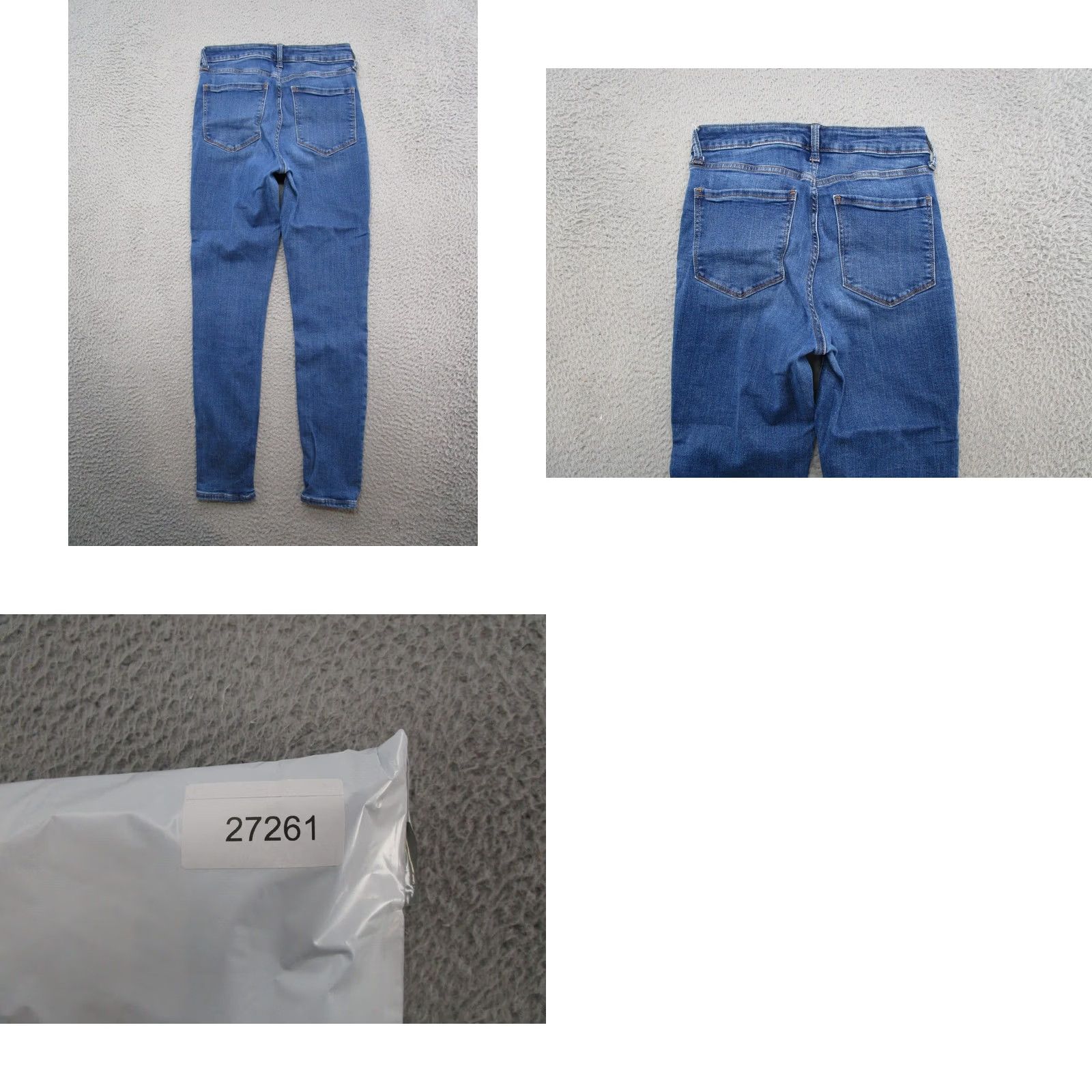 Gap Gap Women Jeans Jegging High Rise 4 Blue Stretch Plus Size 4 27R Universal Legging Jeggings Jeans Women's Size 4/27R Stretch Size 27" / US 4 / IT 40 - 9 Thumbnail