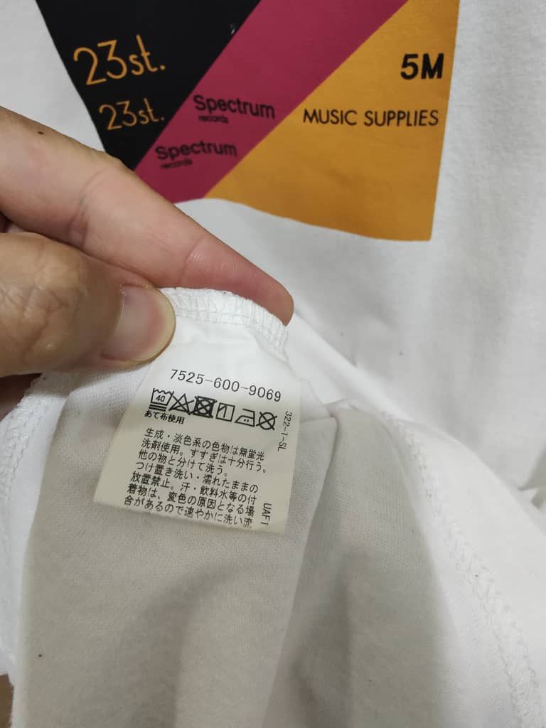 Japanese Brand Japanese Brand Coen spectrum records music su T Shirt Size US XL / EU 56 / 4 - 7 Thumbnail