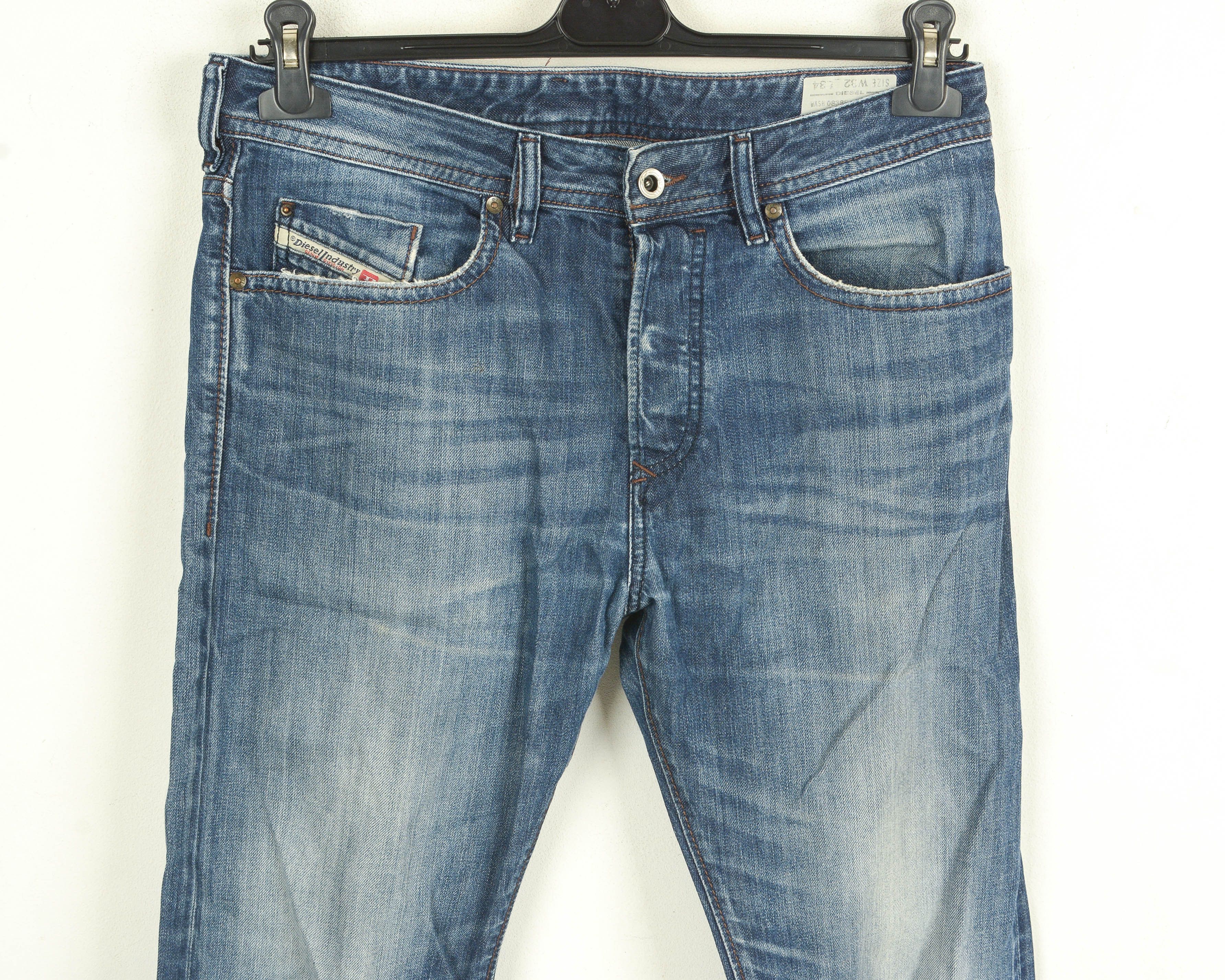 Diesel Buster W32 L34 Jeans Denim Pants Button Slim Tapered Size US 32 / EU 48 - 2 Thumbnail