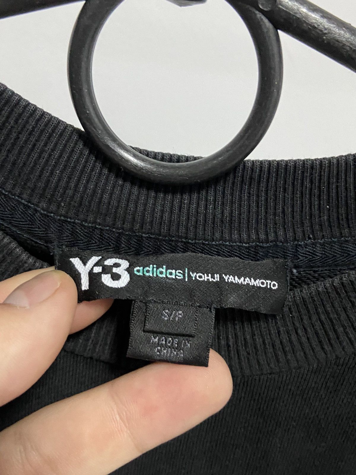 Vintage × Y-3 × Yohji Yamamoto Y-3 Yohji Yamamoto sweatshirt Small Logo Vintage Adidas Size US S / EU 44-46 / 1 - 5 Thumbnail
