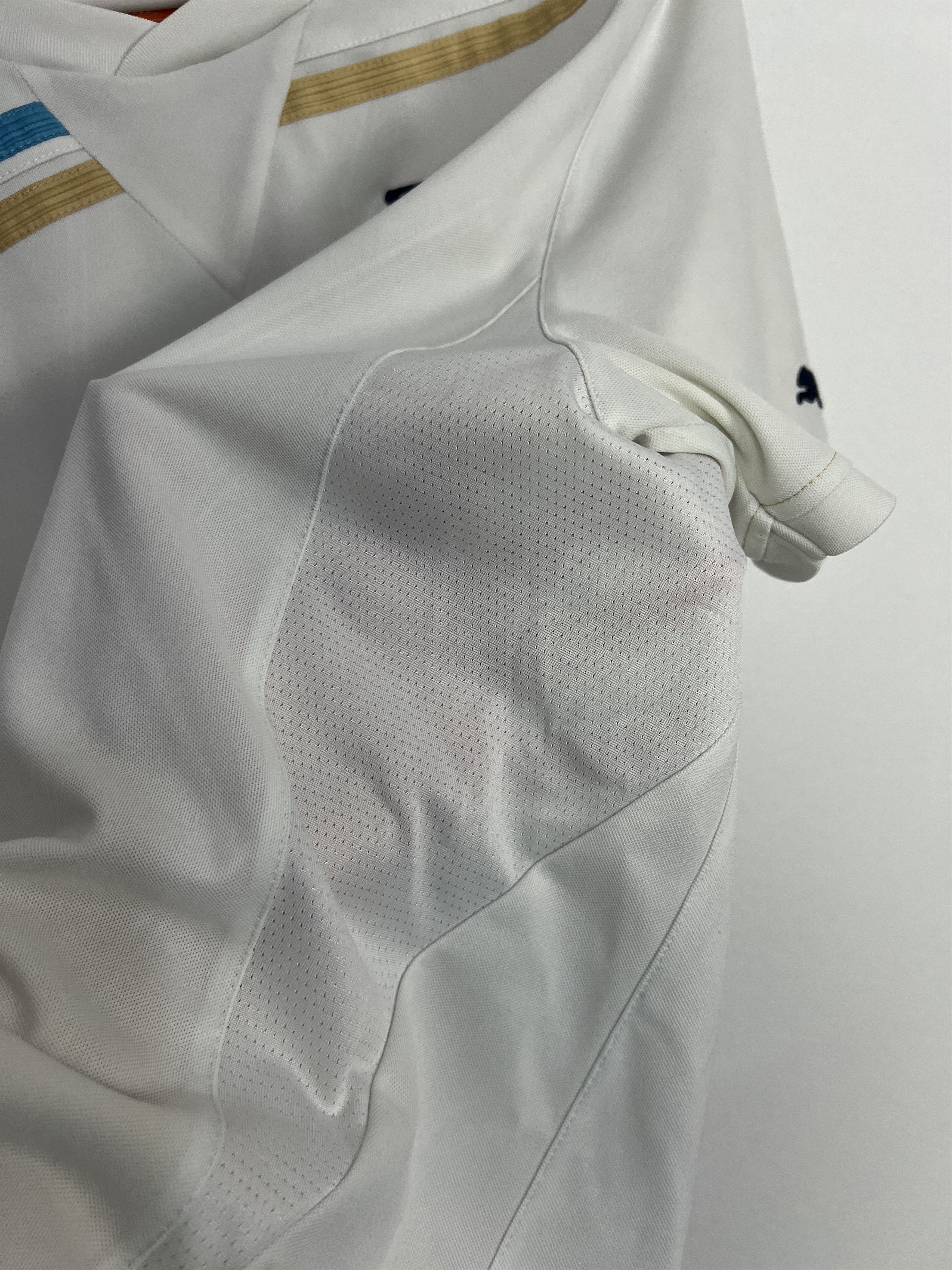 Puma Lazio Away football shirt 2012 Soccer Puma White Maglia Size US L / EU 52-54 / 3 - 6 Thumbnail
