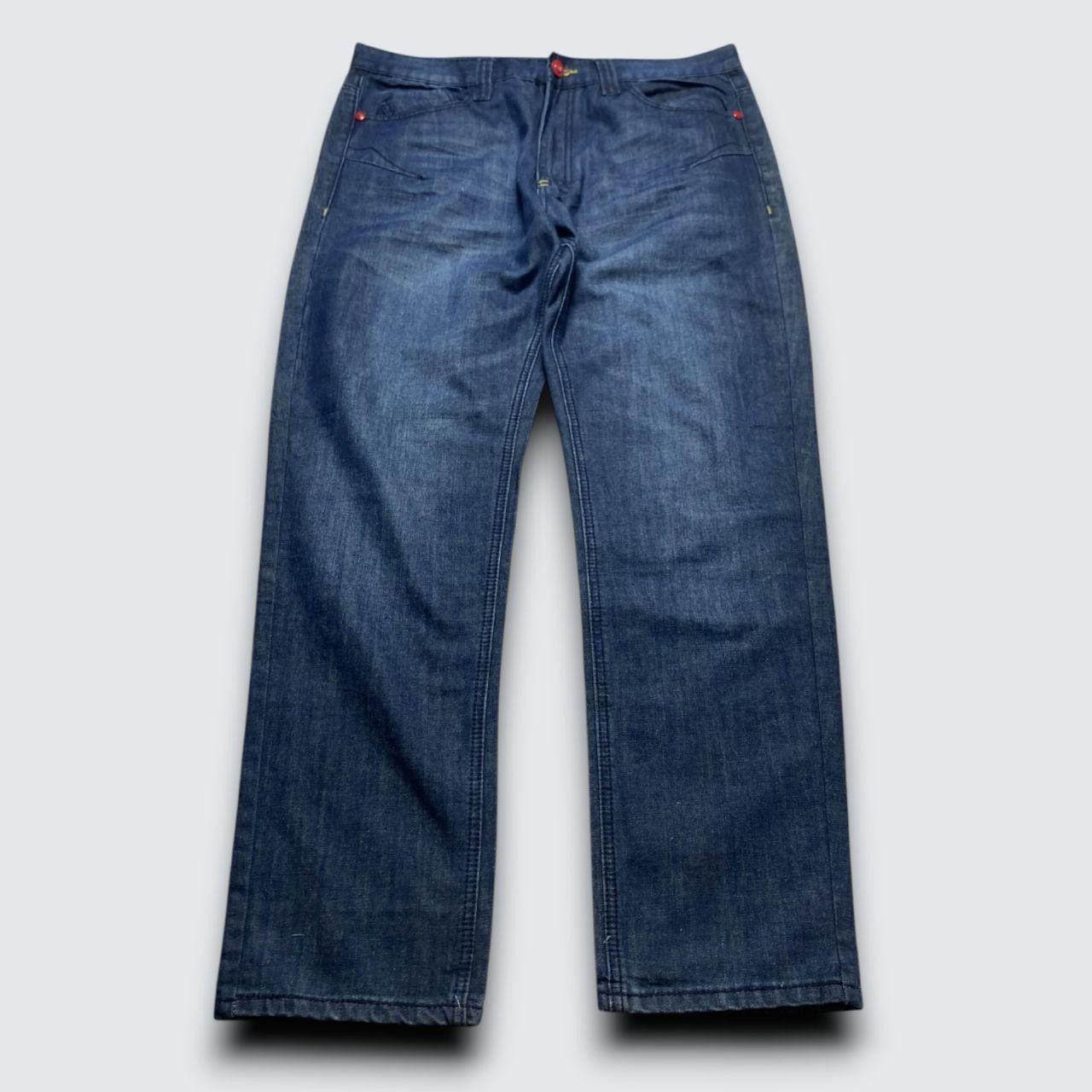 Coogi 90s Coogi Emboidered Jeans Blue 37" Size US 37 - 2 Thumbnail