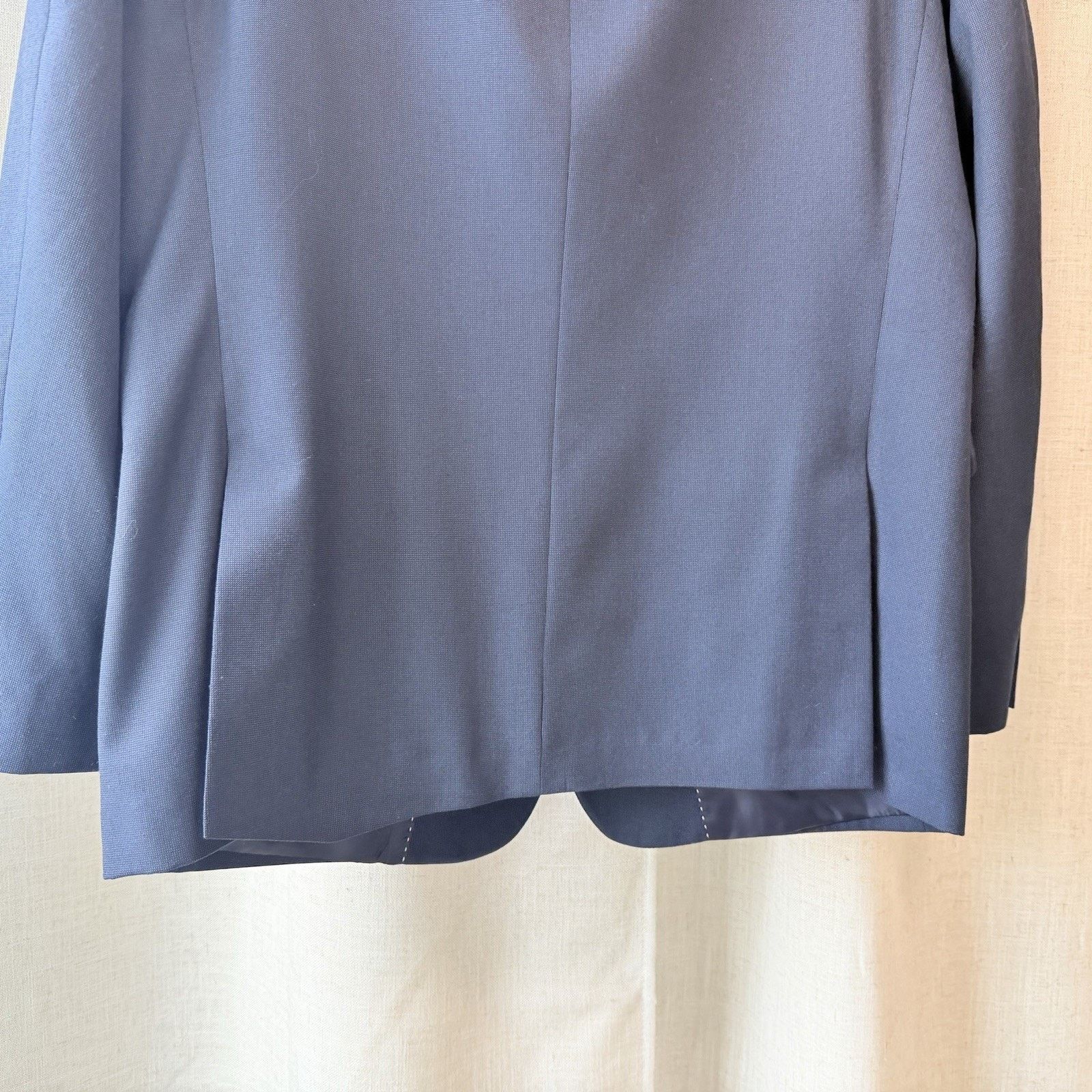 Tommy Hilfiger Tommy Hilfiger Navy Blazer 42R – Classic Two-Button Jacket Size 42R - 13 Thumbnail