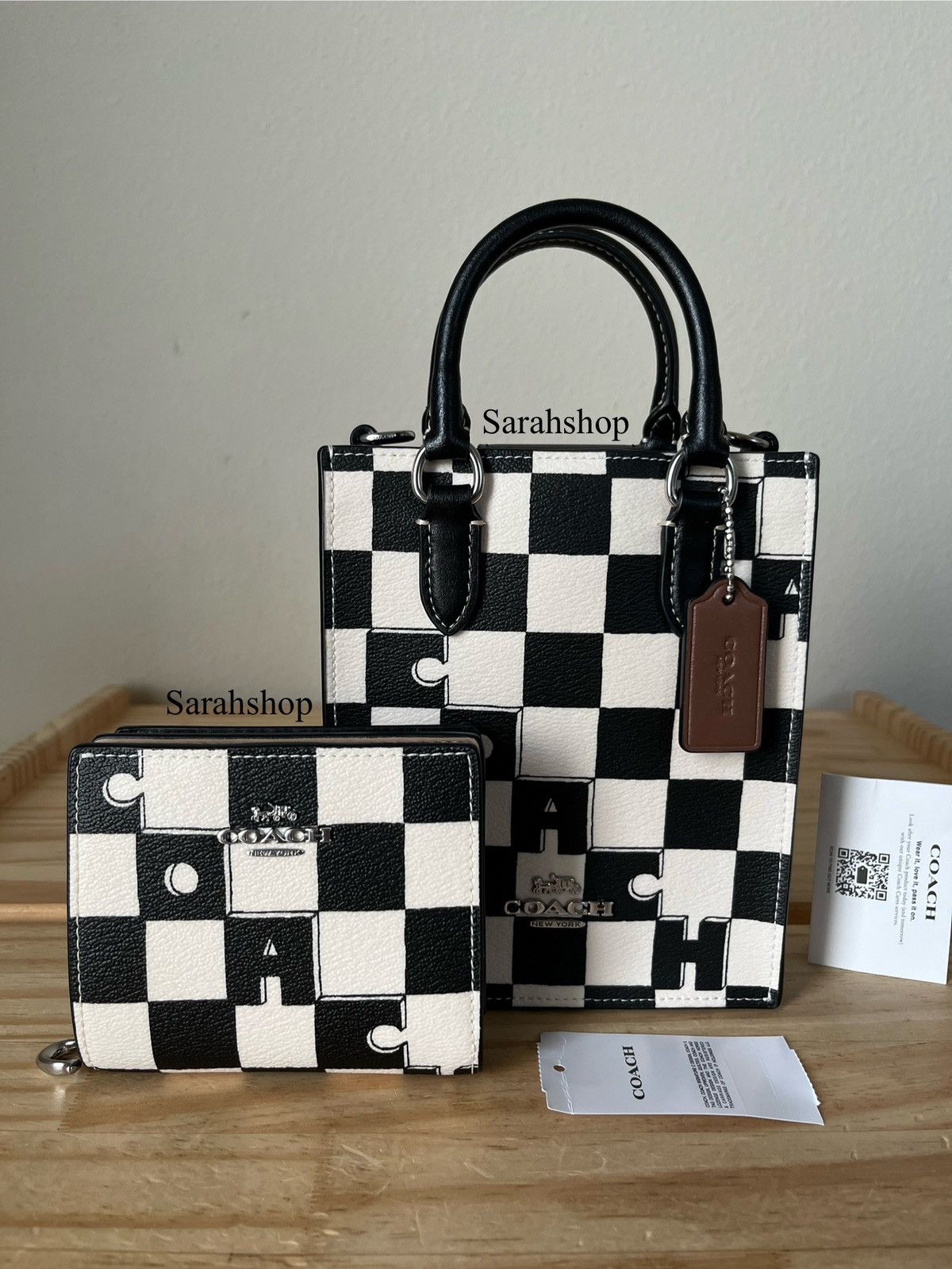 image of Coach Set in Black, Women's