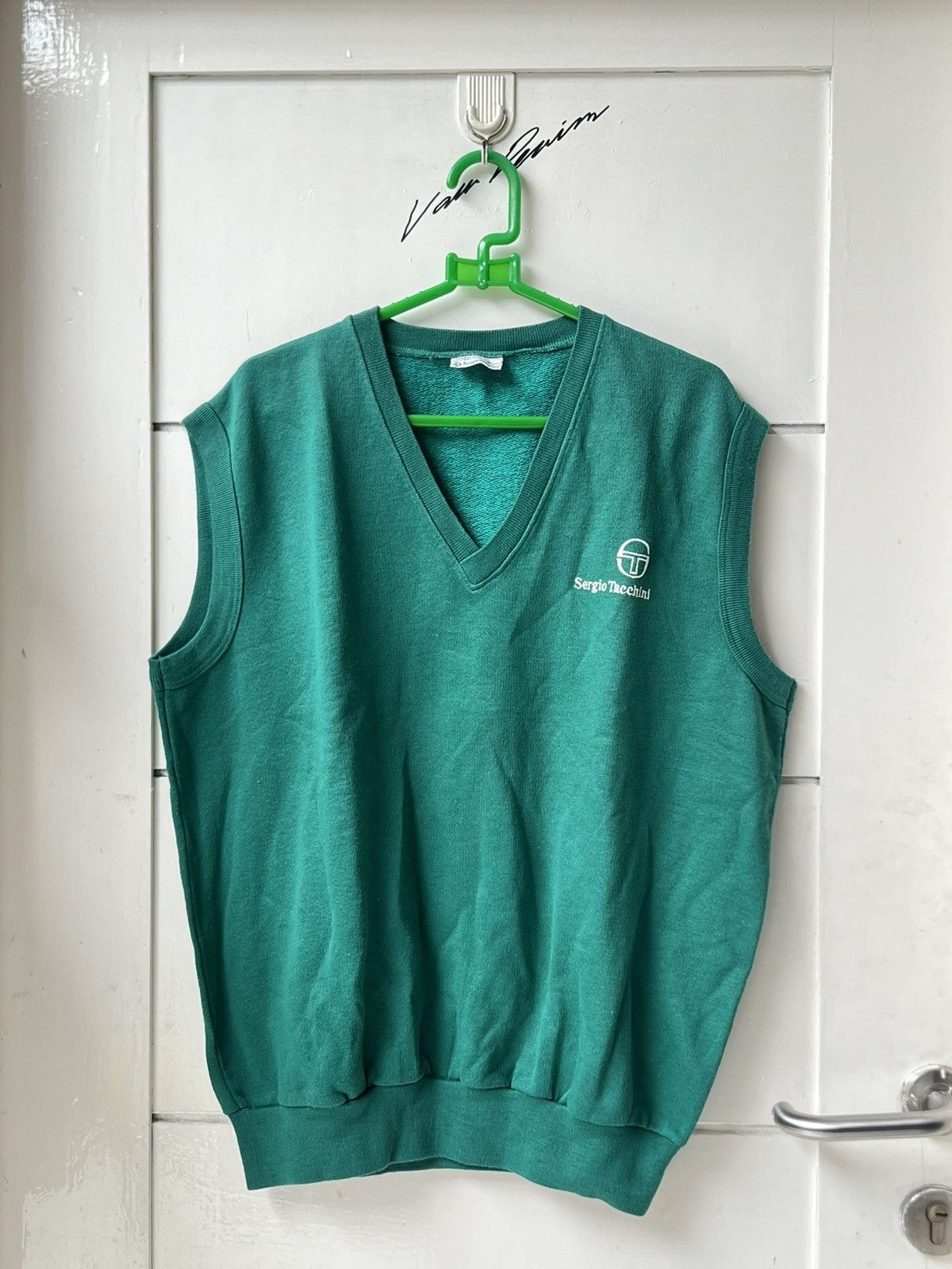 Sergio Tacchini Sergio Tacchini Green Padel Tennis Vest Size US L / EU 52-54 / 3 - 9 Thumbnail