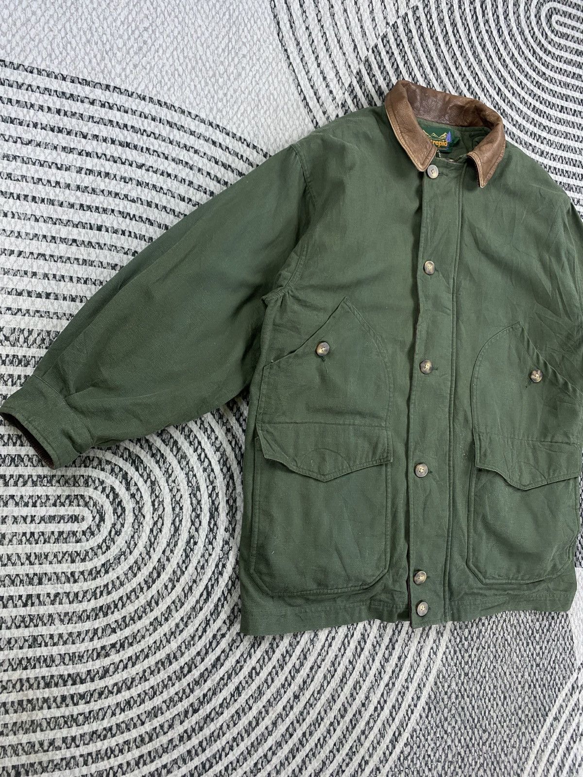Vintage Vintage Intrepid Zipper Hunting Field Jacket Size US L / EU 52-54 / 3 - 3 Thumbnail