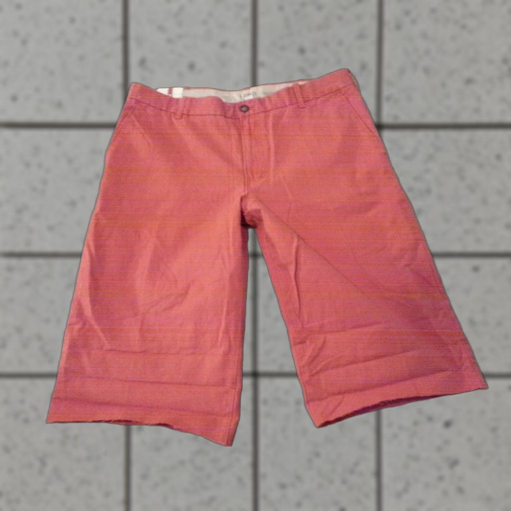 Izod Mens IZOD Shorts 36 Cotton Orange Casual Shirt? Size US 36 / EU 52 - 1 Thumbnail