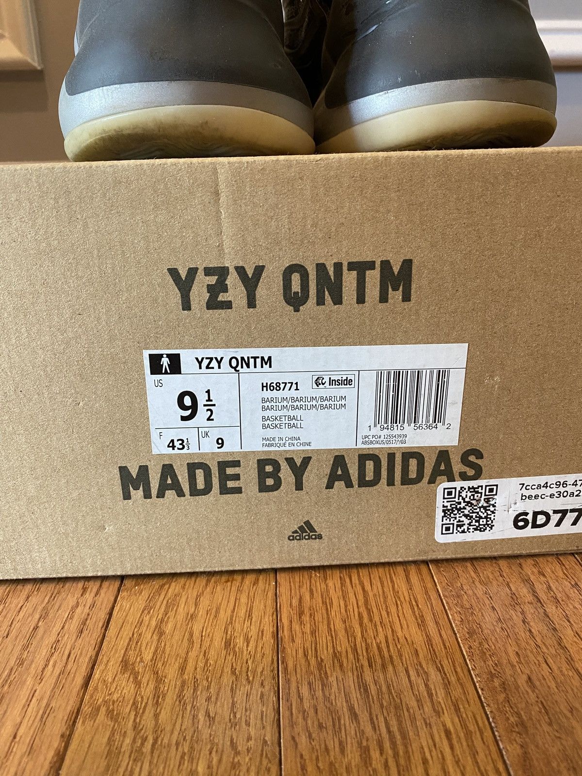 Yeezy Adidas Yeezy QNTM Barium Size US 9.5 / EU 42-43 - 9 Thumbnail