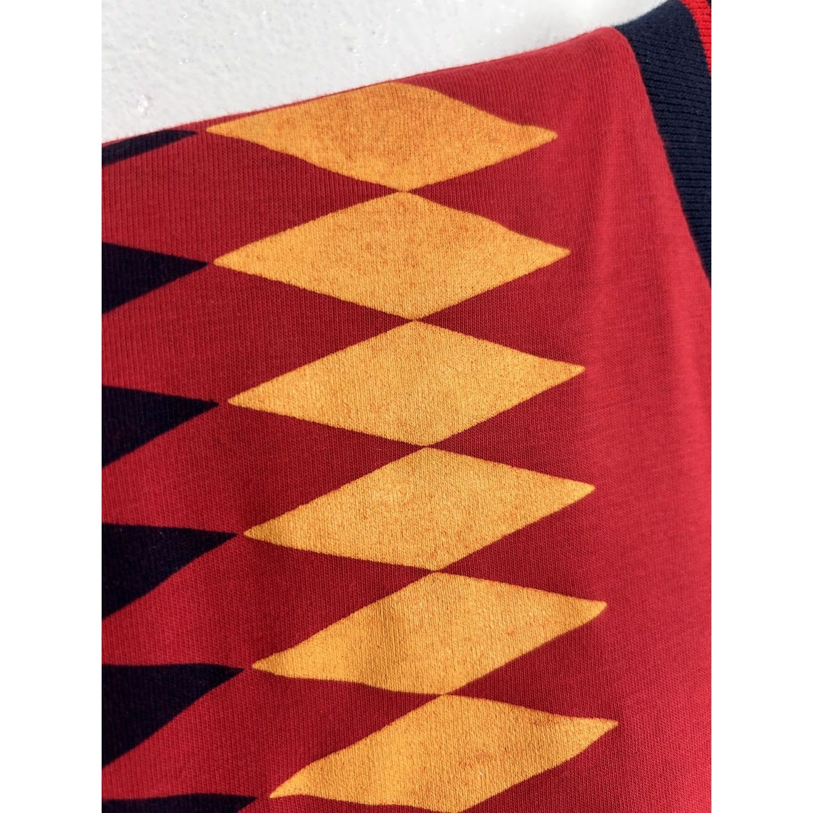 Adidas 90s Vintage 1994 Spain RSFF Home Kit V-Neck T-Shirt In Red Size US L / EU 52-54 / 3 - 5 Thumbnail