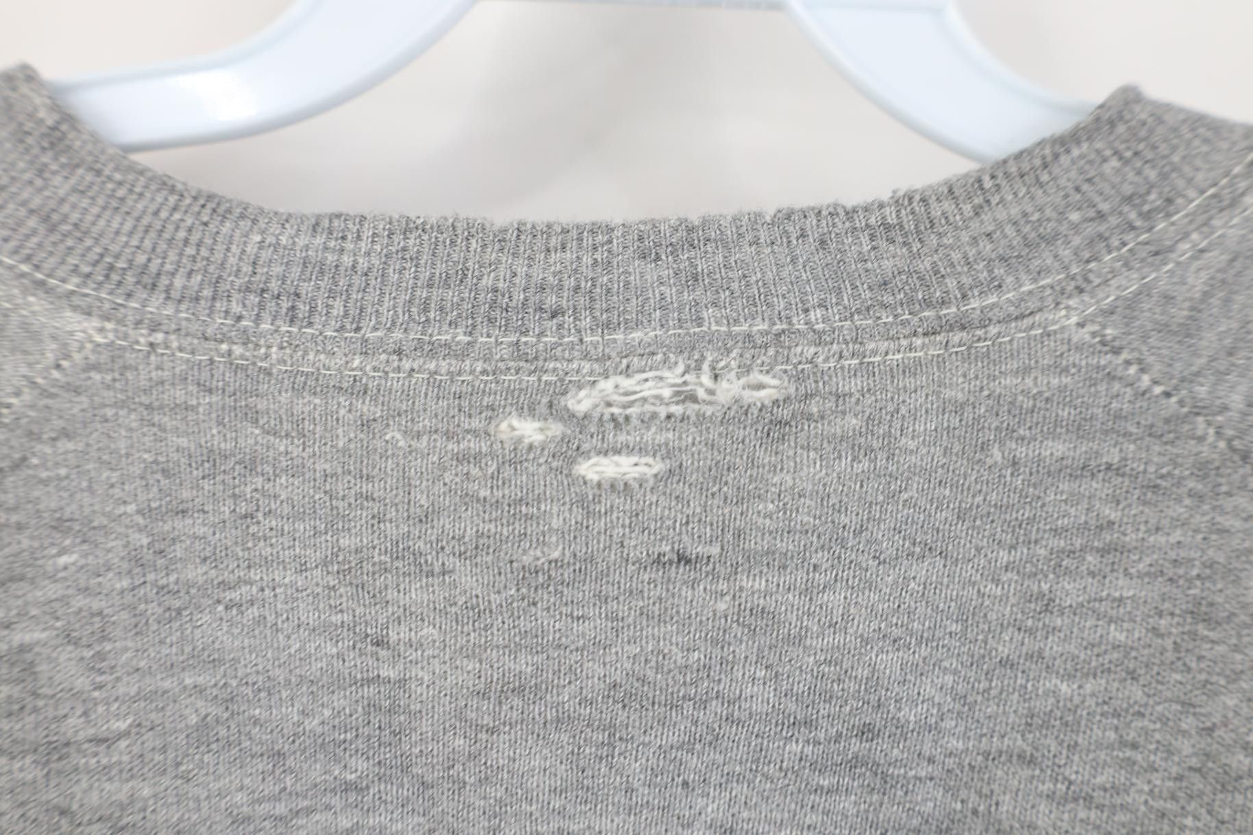 Vintage Vintage 70s Streetwear Triblend Sweatshirt Heather Gray Size US S / EU 44-46 / 1 - 9 Thumbnail