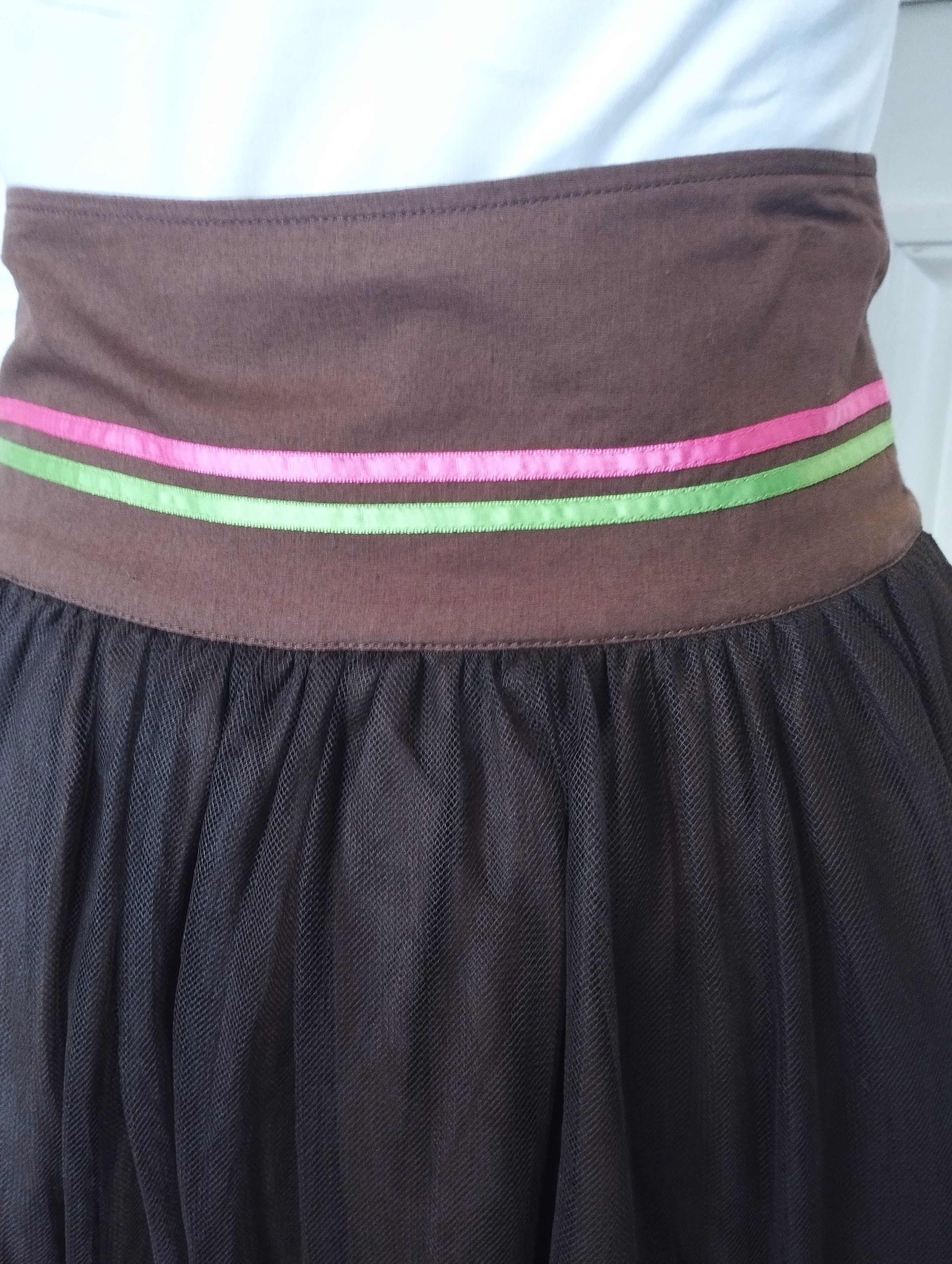 Kenzo Kenzo Jupe Ballerine Liens Multicolores T XS/S Size 25" / US 0 / IT 36 - 9 Thumbnail