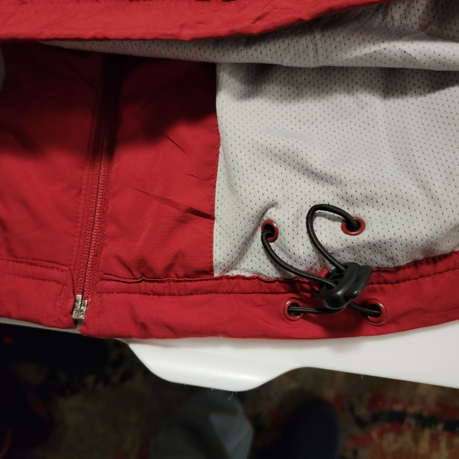 Adidas Indiana Hoosiers Adidas Zip Up Jacket Sz M (027) Size US M / EU 48-50 / 2 - 6 Thumbnail
