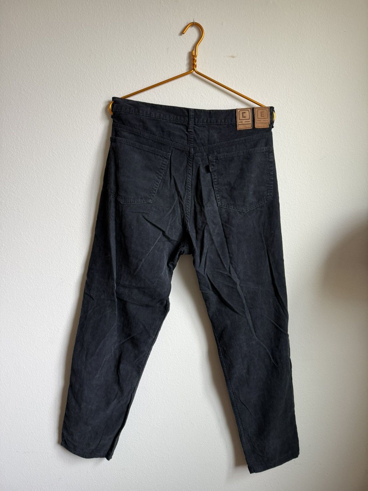 Cav Empt Cav Empt Corduroy Pants Black – Size L (Fits ~32) Size US 32 / EU 48 - 2 Thumbnail