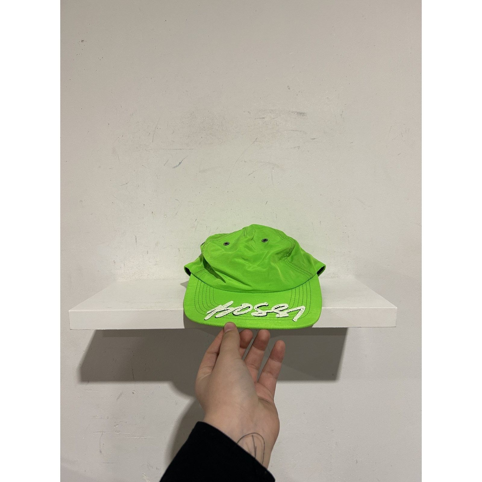 Bossi Sportswear BOSSI LOGO GREEN CAP PREOWNED Size ONE SIZE - 1 Thumbnail