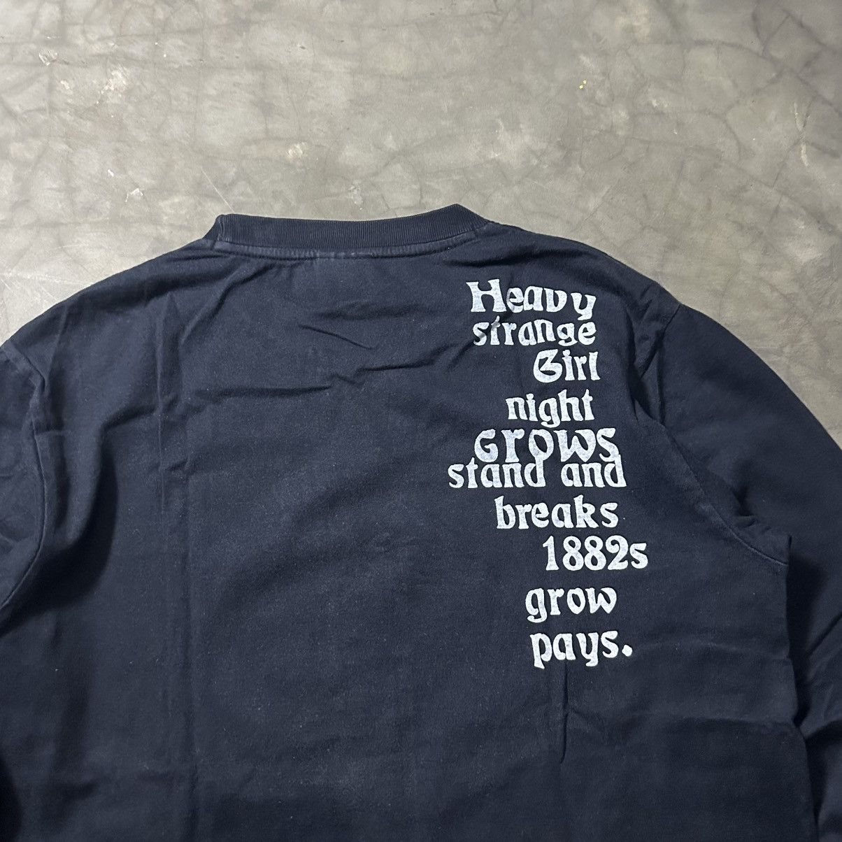 Japanese Brand JAPANESE GOTHIC POEM SPACE OPERA LONGSLEEVE HYSTERIC STYLE Size US M / EU 48-50 / 2 - 8 Thumbnail