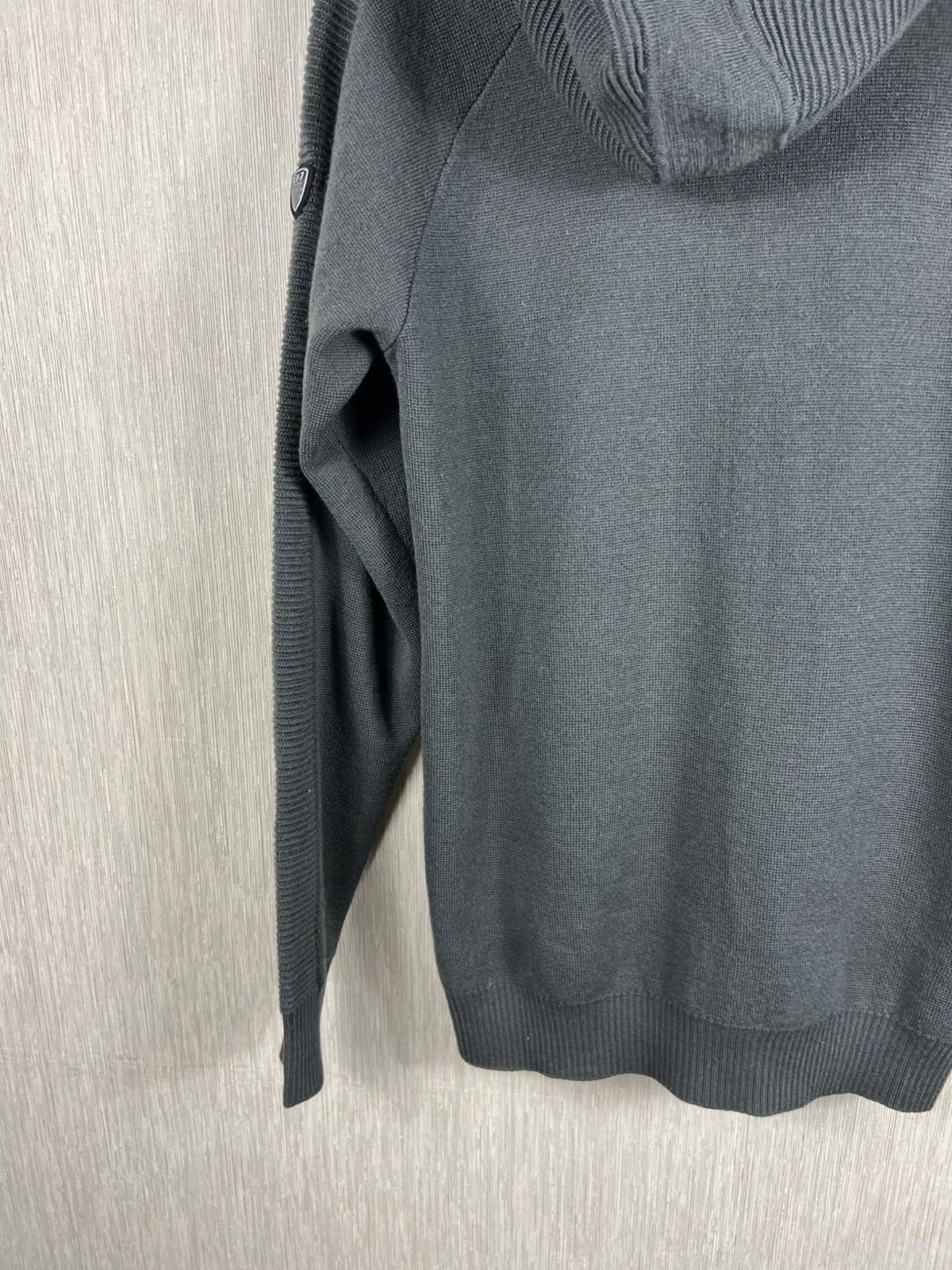 Emporio Armani EA7 Emporio Armani wool knitted hoodie zip cardigan knit Size US XL / EU 56 / 4 - 16 Thumbnail