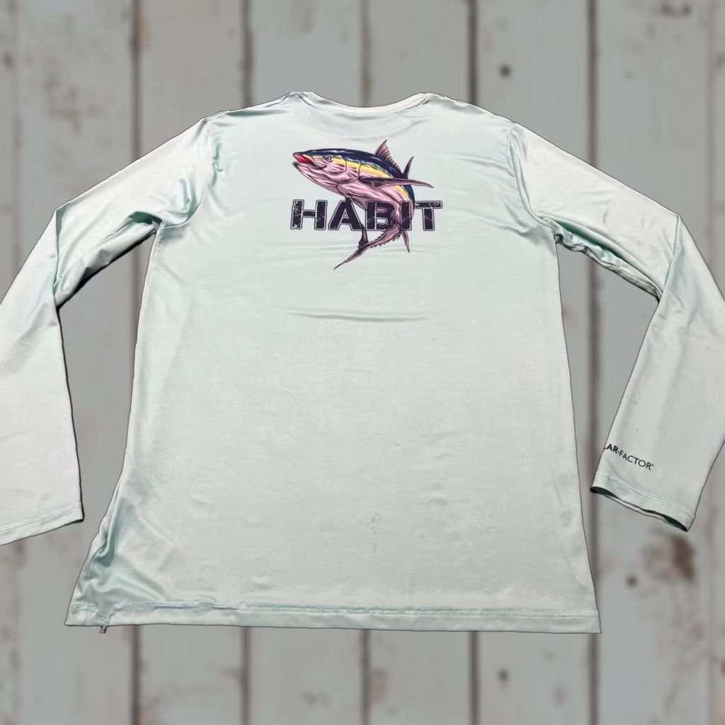 Habitat Habit Men's Tee Broadside Basin Graphic UPF 40+ M Green Performance Tee Shirts Men Habit Broadside Basin Graphic Tee Size US 31 - 1 Thumbnail