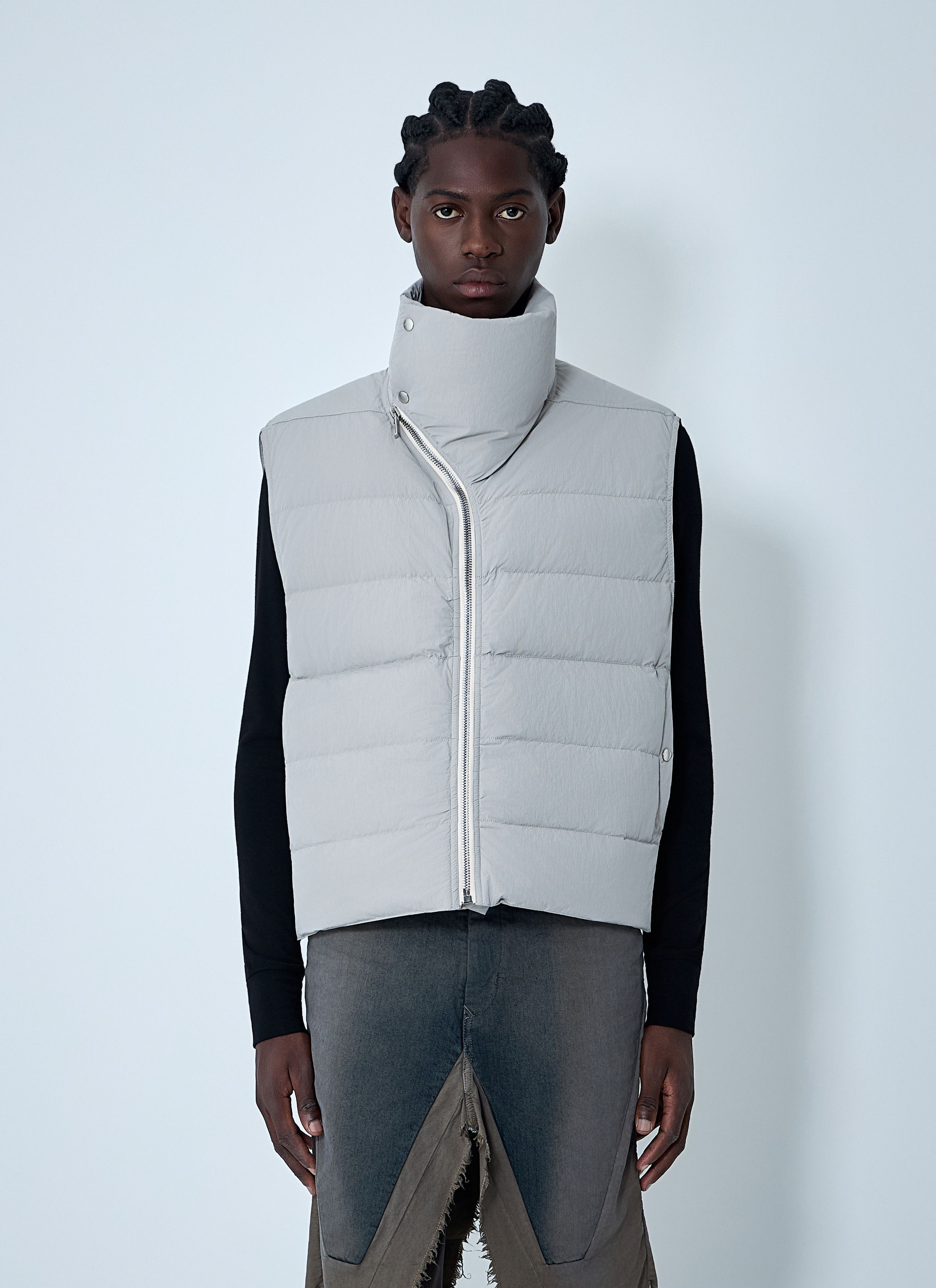 Rick Owens Flight Quilted Vest Size US L / EU 52-54 / 3 - 1 Thumbnail
