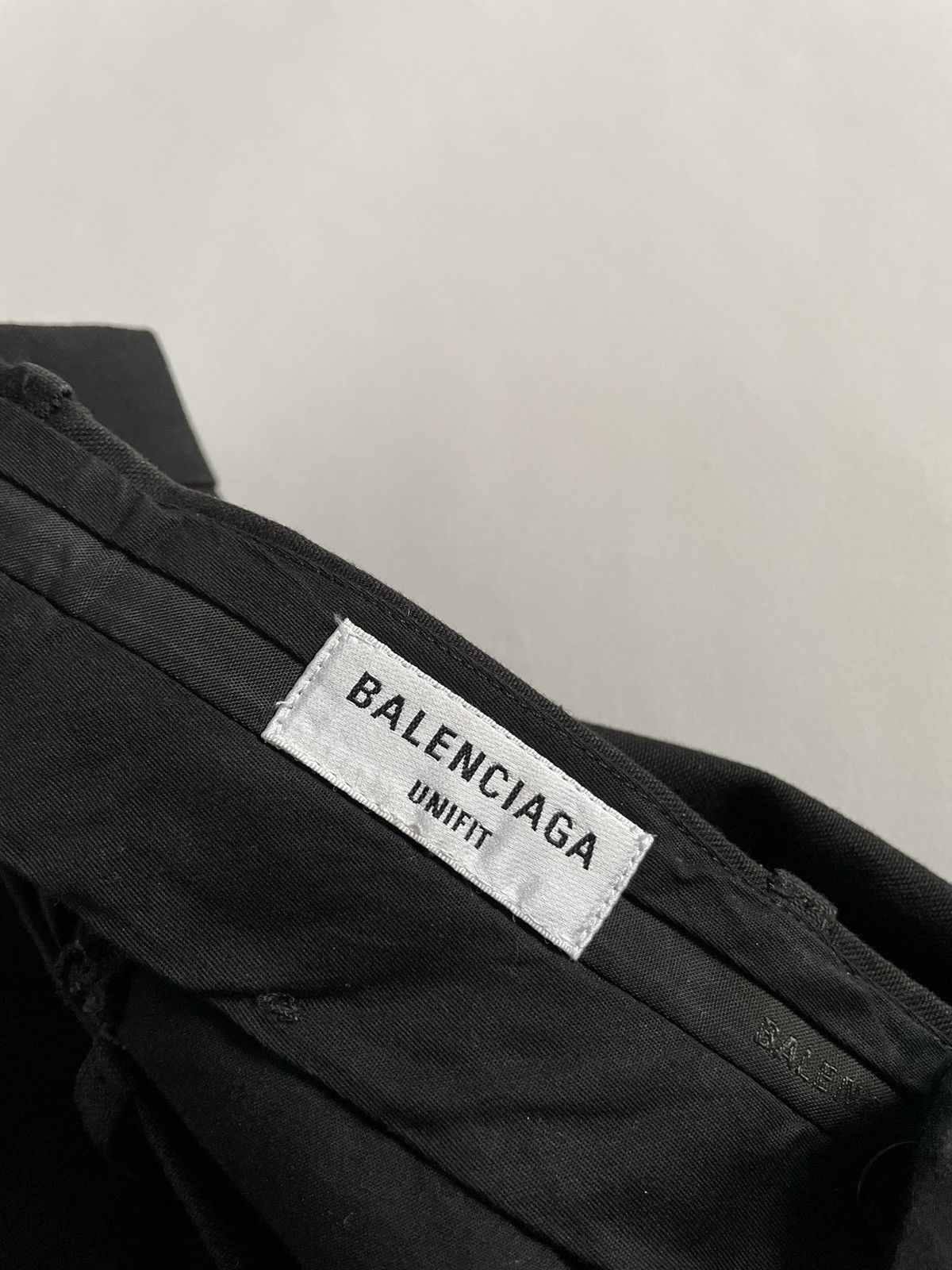 Balenciaga Balenciaga by Demna Gvasalia Wide Side Stripe Heavy Pants Size US 29 - 7 Thumbnail