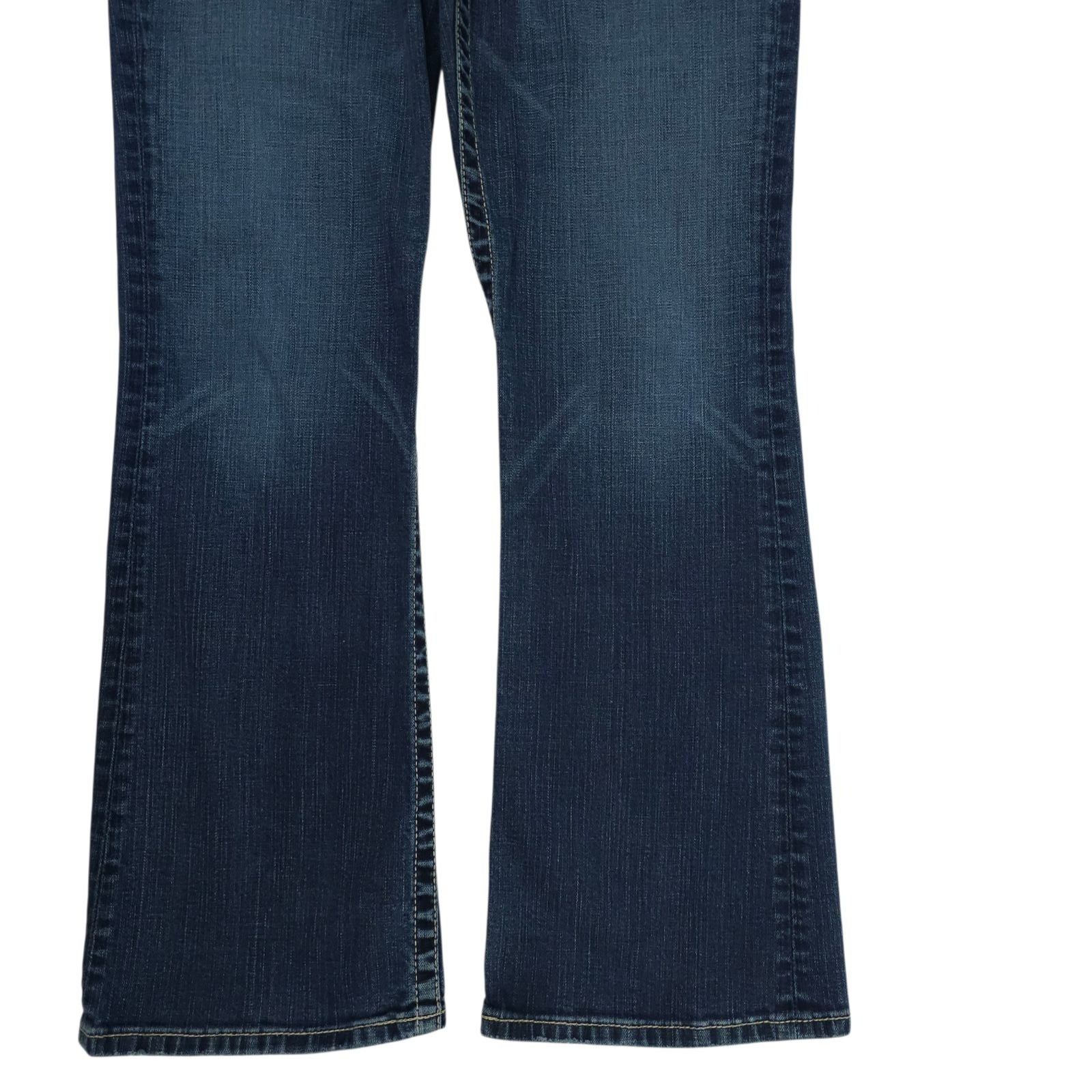 BKE BKE Kate Bootcut Jeans 30 Stretch Regular Mid Rise Dark Wash Size 33" - 11 Thumbnail