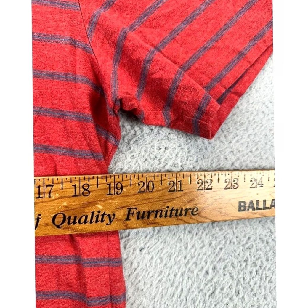 Patagonia Patagonia Polo Shirt Mens M Red Striped Short Sleeve Organic Cotton Casual Activewear Chest Pocket Logo Button Size US M / EU 48-50 / 2 - 7 Thumbnail