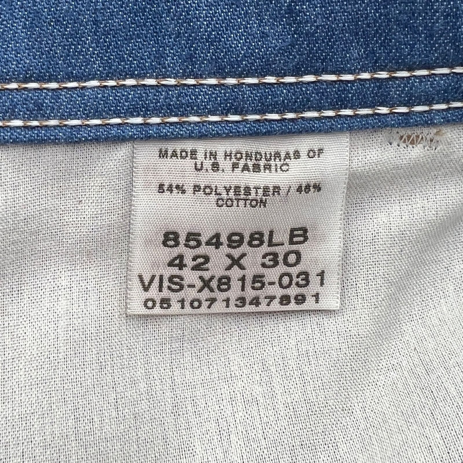 Wrangler Vintage 80s Wrangler Denim Trouser Pants Men's Straight Leg Size US 42 / EU 58 - 3 Thumbnail