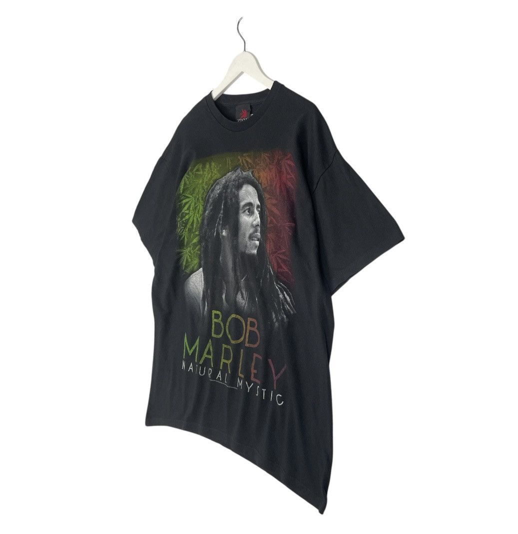 Designer × Vintage T-shirt vintage Bob Marley medium Zion rootswear - Size US M / EU 48-50 / 2 - 2 Thumbnail