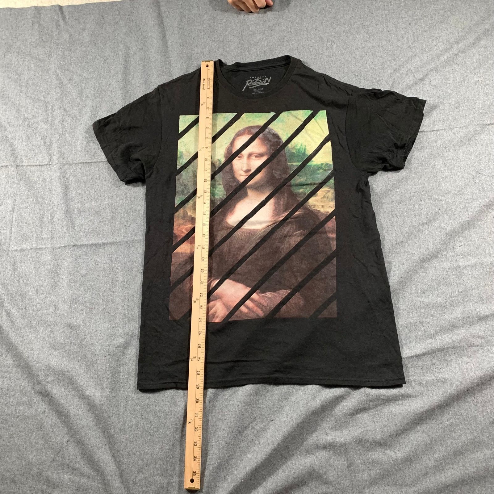 Other Popular Poison Mona Lisa Shirt Adult Medium Black Size US M / EU 48-50 / 2 - 7 Thumbnail