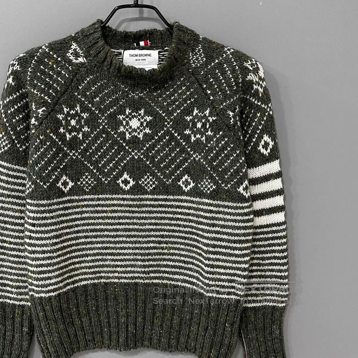 Thom Browne Thom Browne Fair Isle Sweater. Size US XXS / EU 40 - 2 Thumbnail