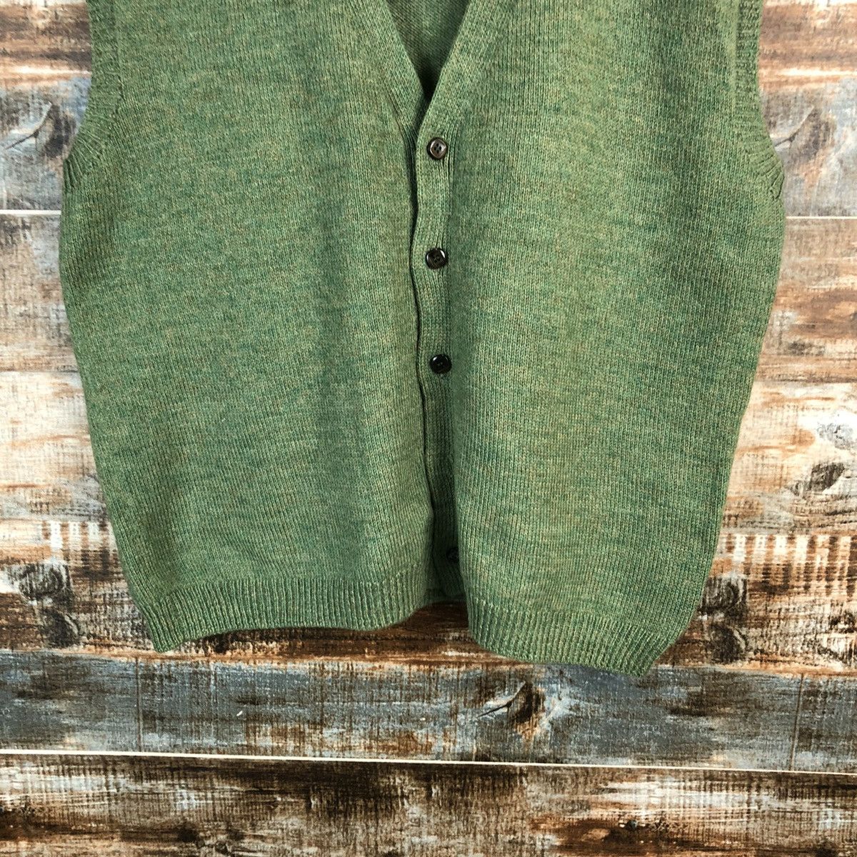 Japanese Brand Japan vintage knitwear Green Handknit #A2319 Size M / US 6-8 / IT 42-44 - 6 Thumbnail