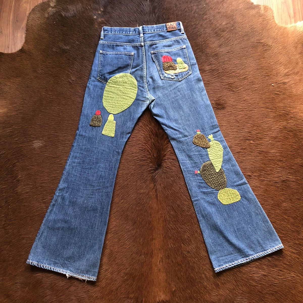 Kapital × Kapital Kountry Kapital Cactus Flare Denim Size US 28 / EU 44 - 2 Thumbnail