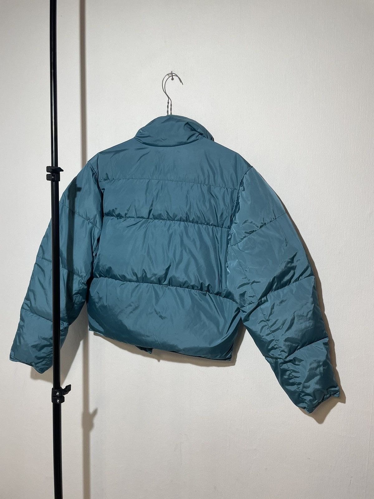 Acne Studios Acne Studios Oliviera Tech Nylon Down Coat In Blue Size S / US 4 / IT 40 - 20 Thumbnail