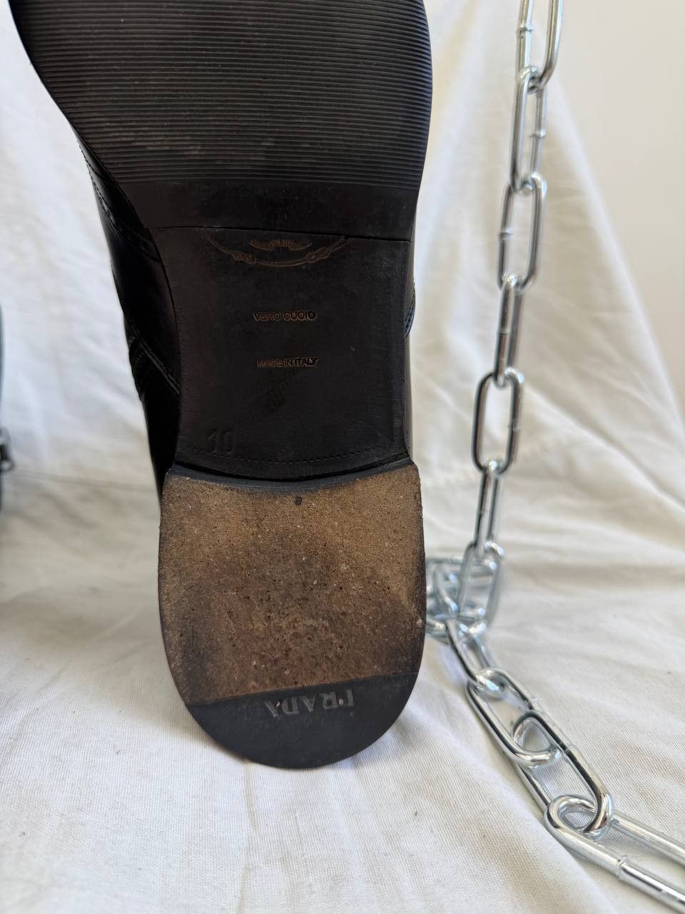 Prada Vintage Prada Leather High 90s Luxury High Avant-Garde Size US 10.5 / EU 43-44 - 12 Thumbnail