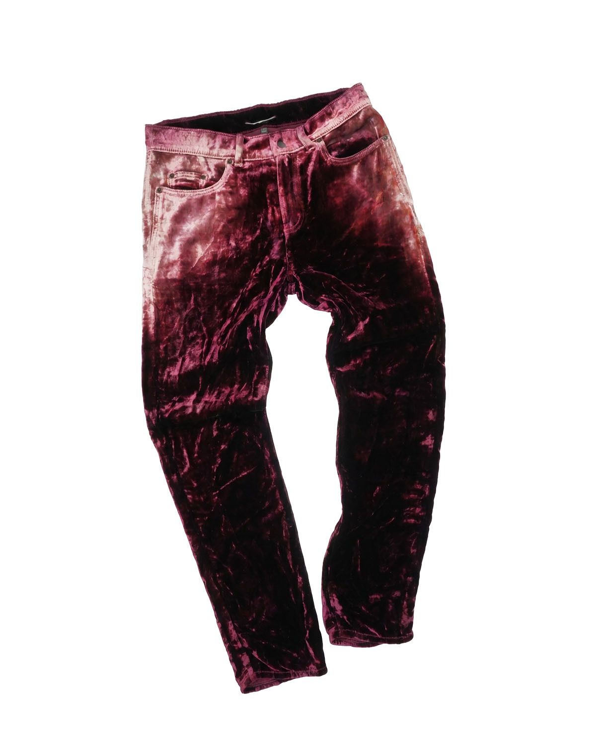 Saint Laurent Paris Saint Laurent Velvet Pants - SS20 Size US 30 / EU 46 - 1 Thumbnail