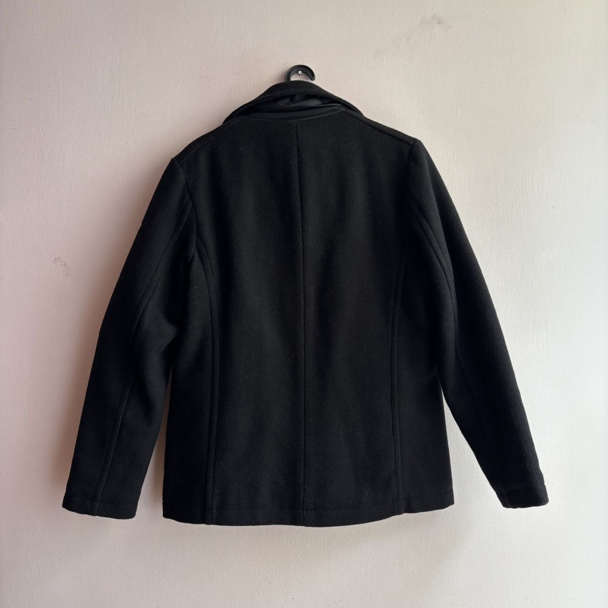 Schott Schott Cyclone 2 Peacoat Black MA-7 AER Military Wool Jacket Size US L / EU 52-54 / 3 - 3 Thumbnail