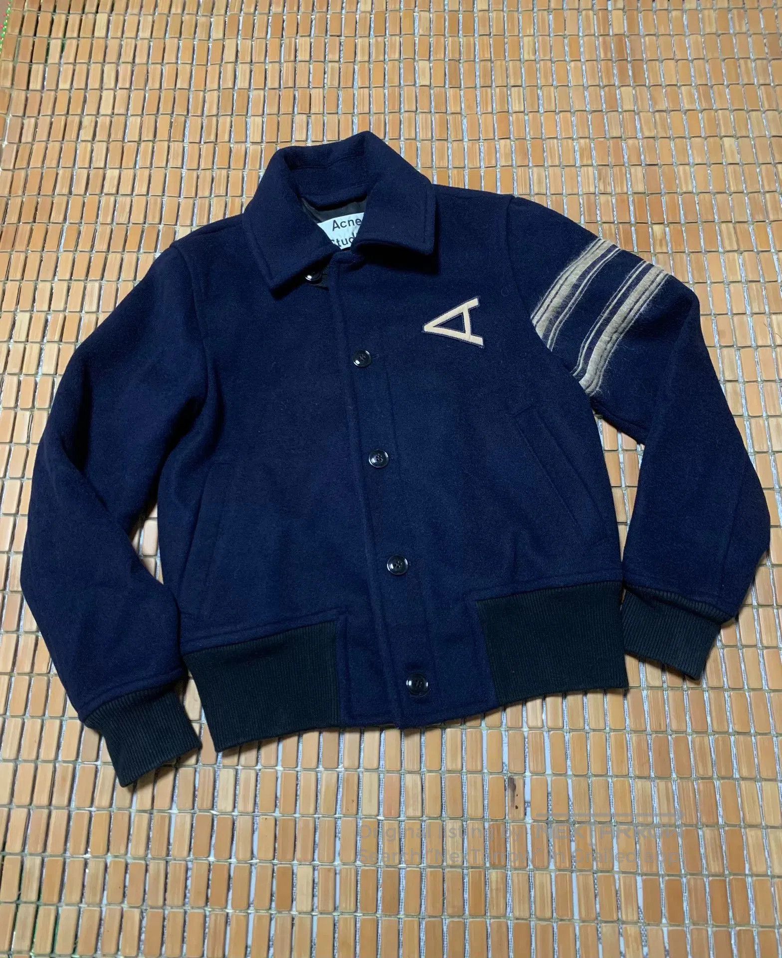 Acne Studios Acne Studios Embroidered Wool Short Coat. Size US S / EU 44-46 / 1 - 1 Thumbnail