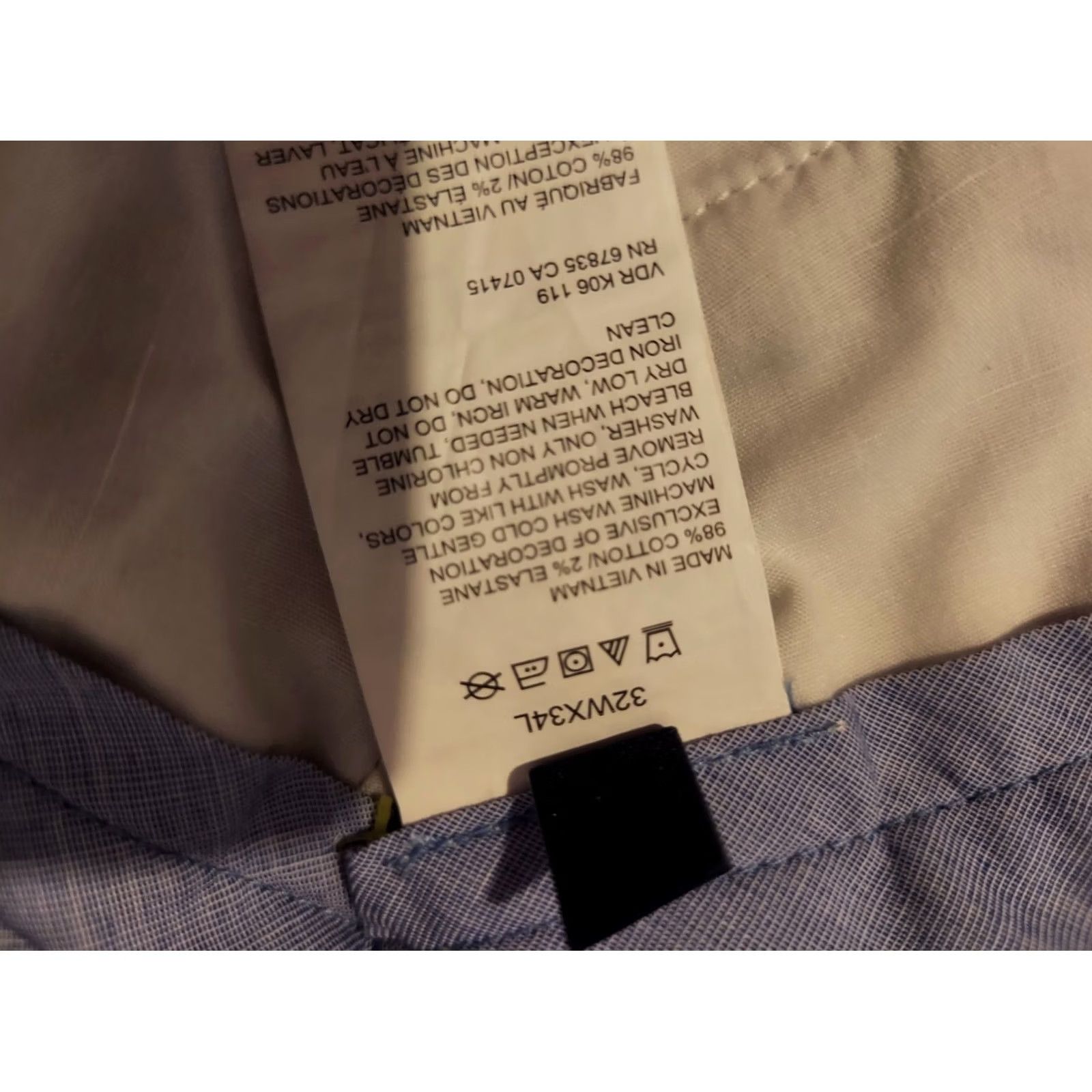 Nautica Nautica Mens Pants 32x34 Chino Beige Dockers Khaki Dress Slack Trousers Size US 32 / EU 48 - 8 Thumbnail